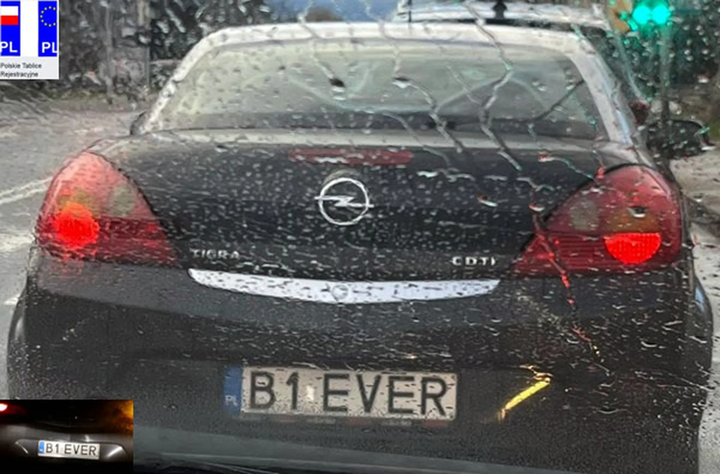 Fajny numer, blacha B1 EVER