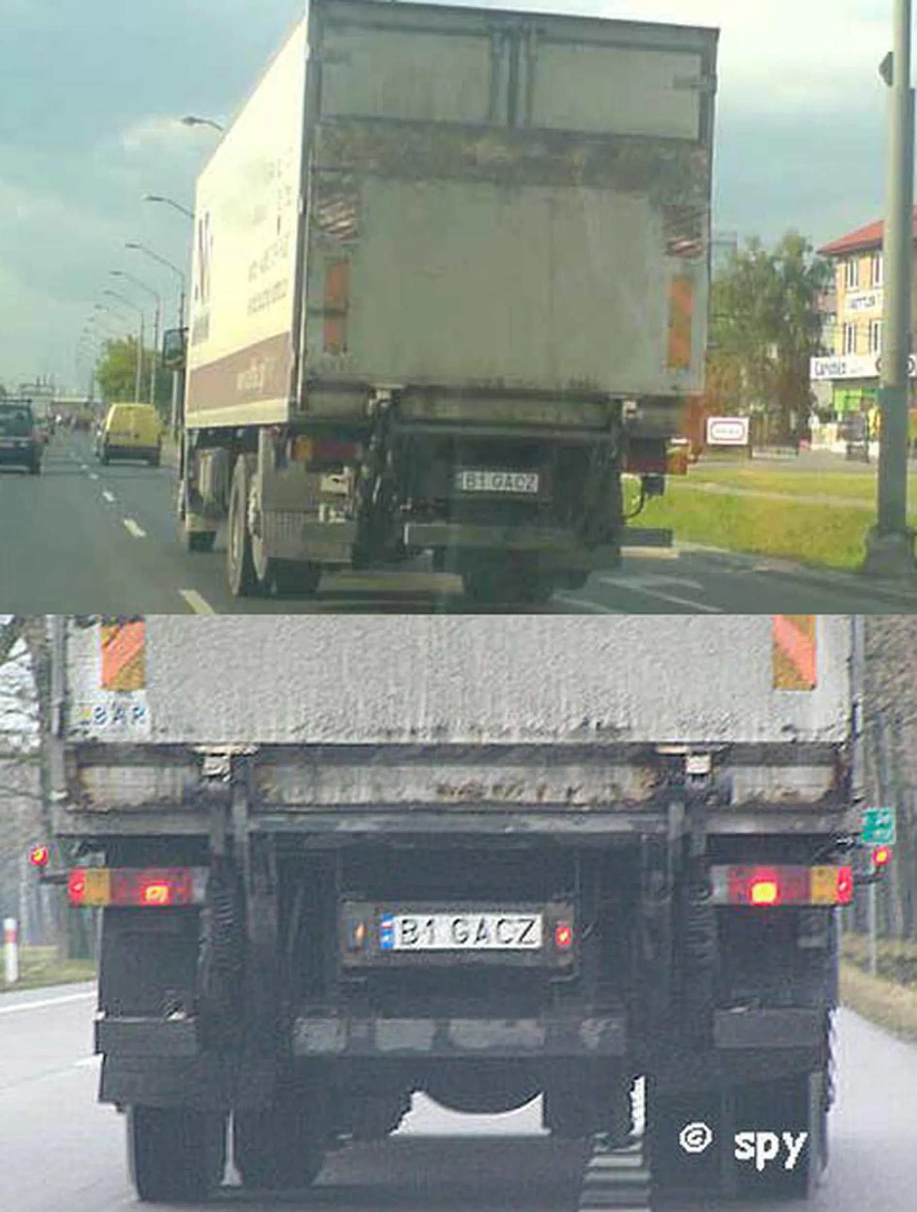 Fajny numer, blacha B1 GACZ