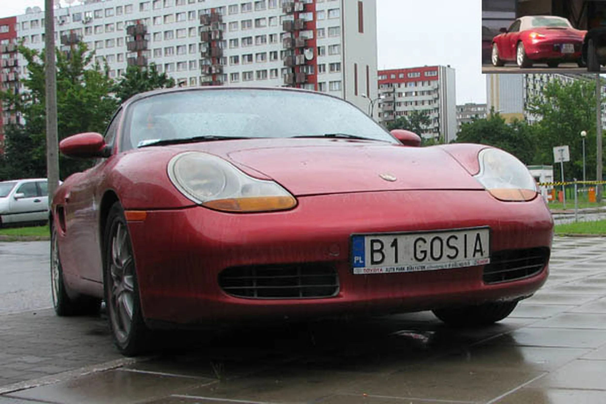 Fajny numer, blacha B1 GOSIA