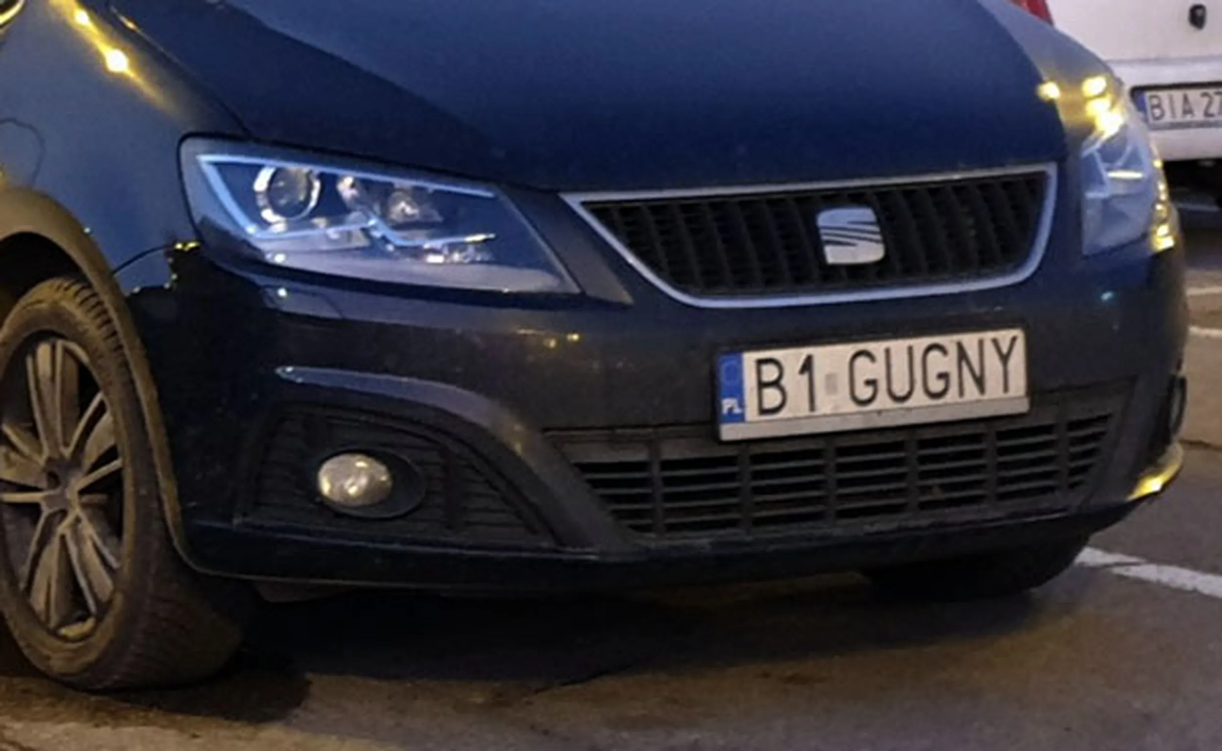 Fajny numer, blacha B1 GUGNY