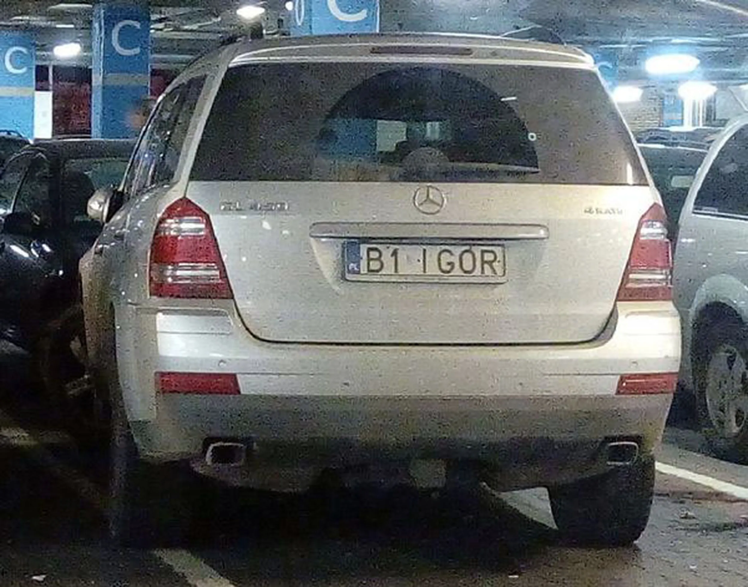 Fajny numer, blacha B1 IGOR