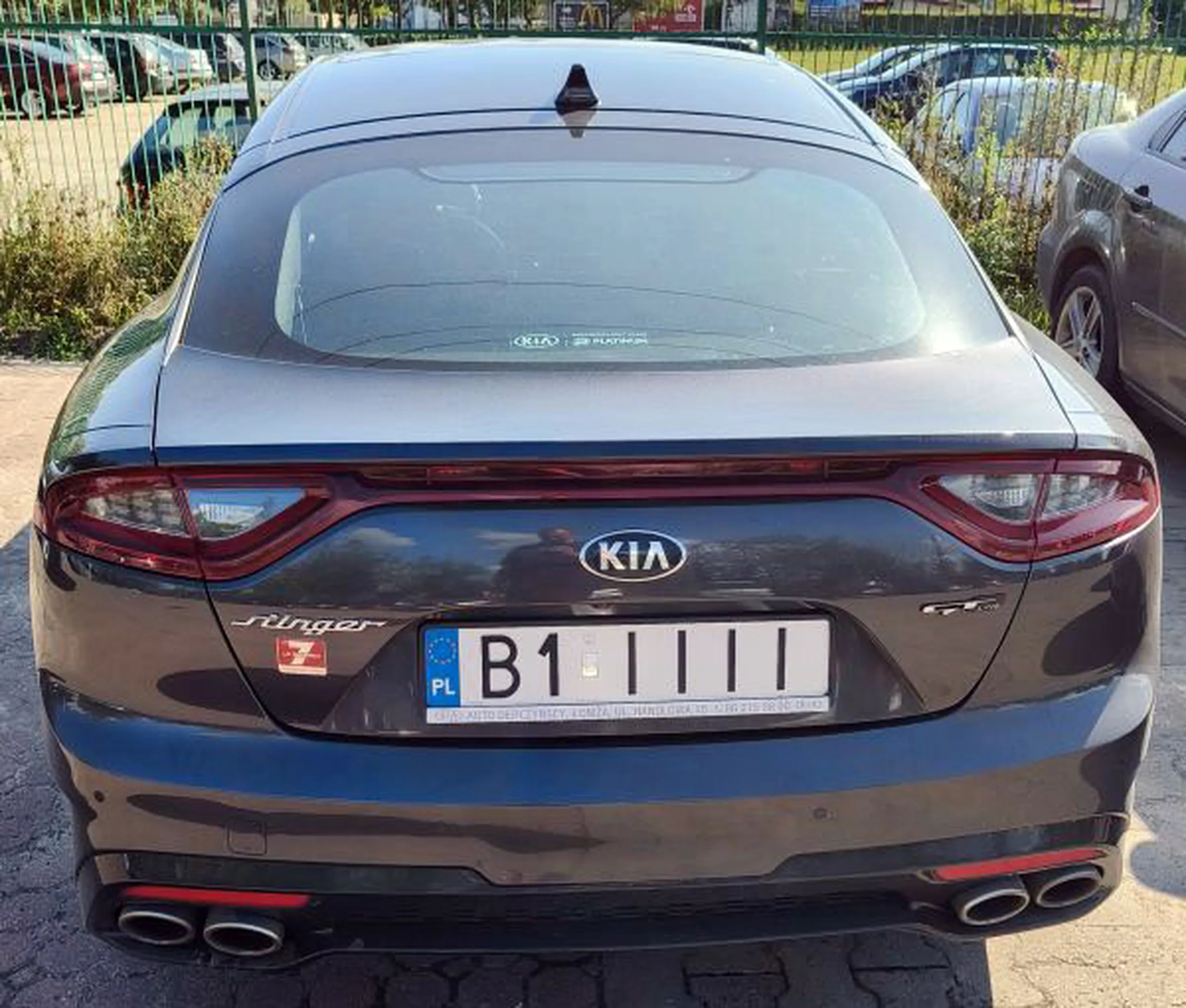 Fajny numer, blacha B1 IIII