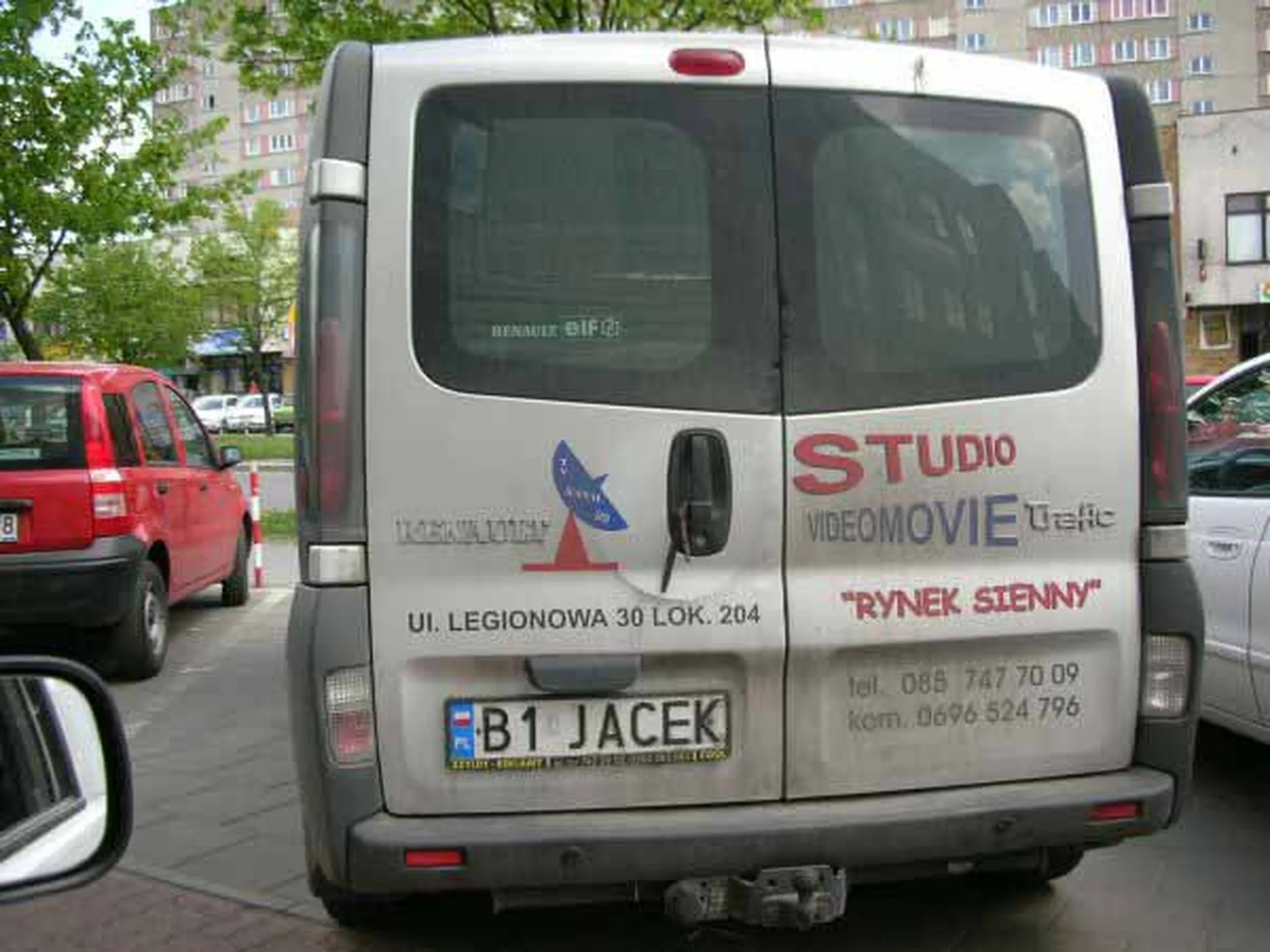 Fajny numer, blacha B1 JACEK