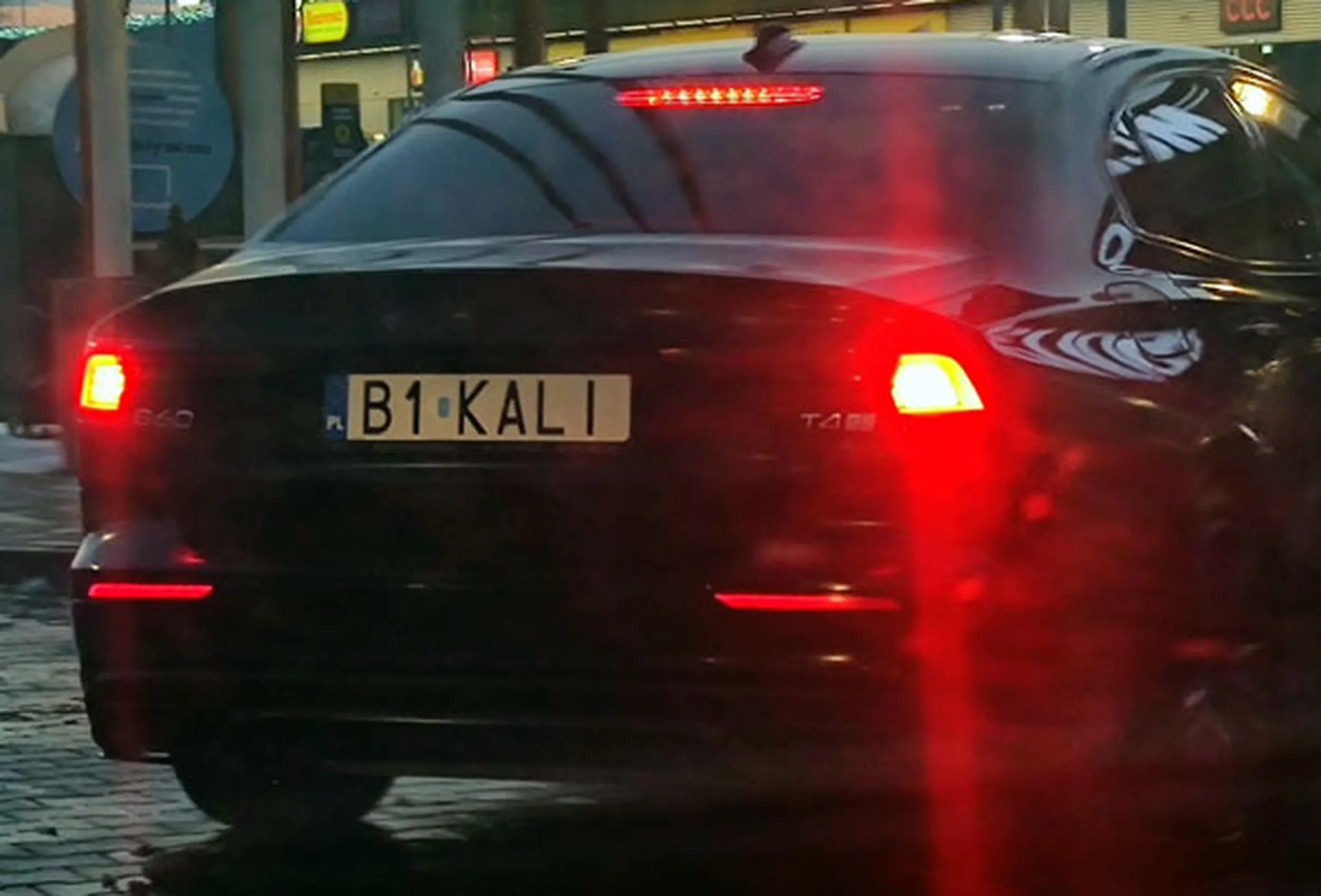 Fajny numer, blacha B1 KALI