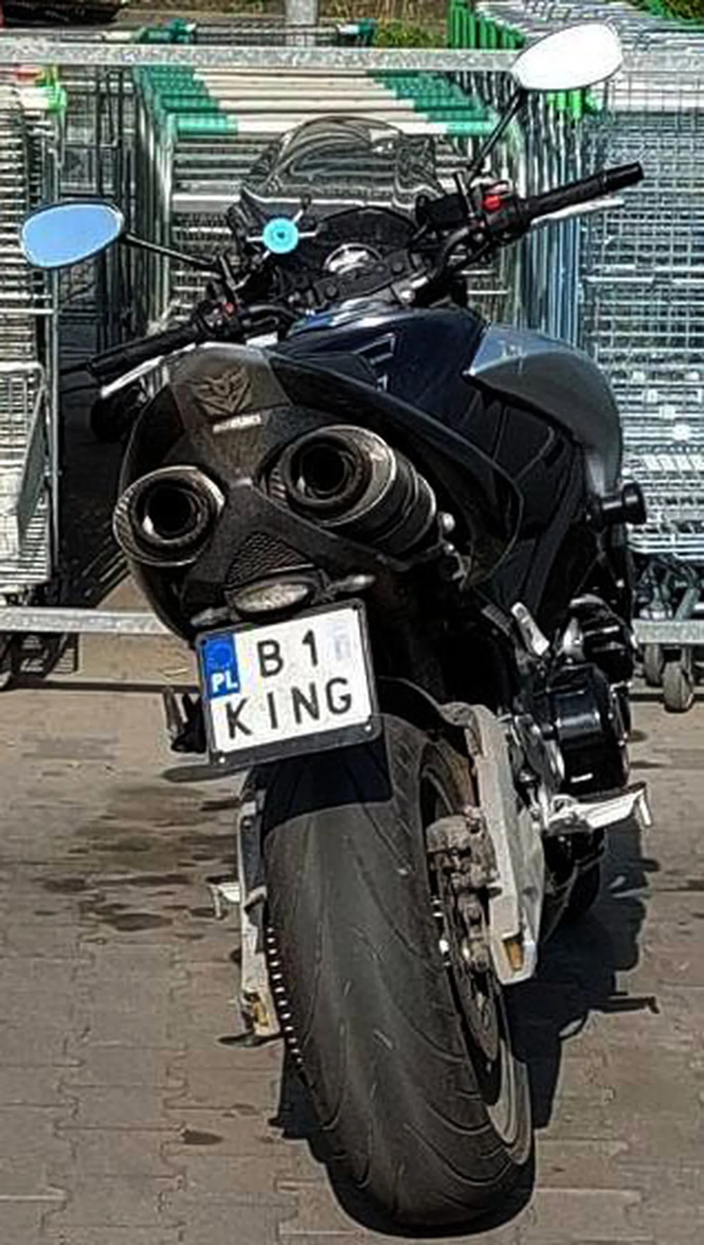 Fajny numer, blacha B1 KING