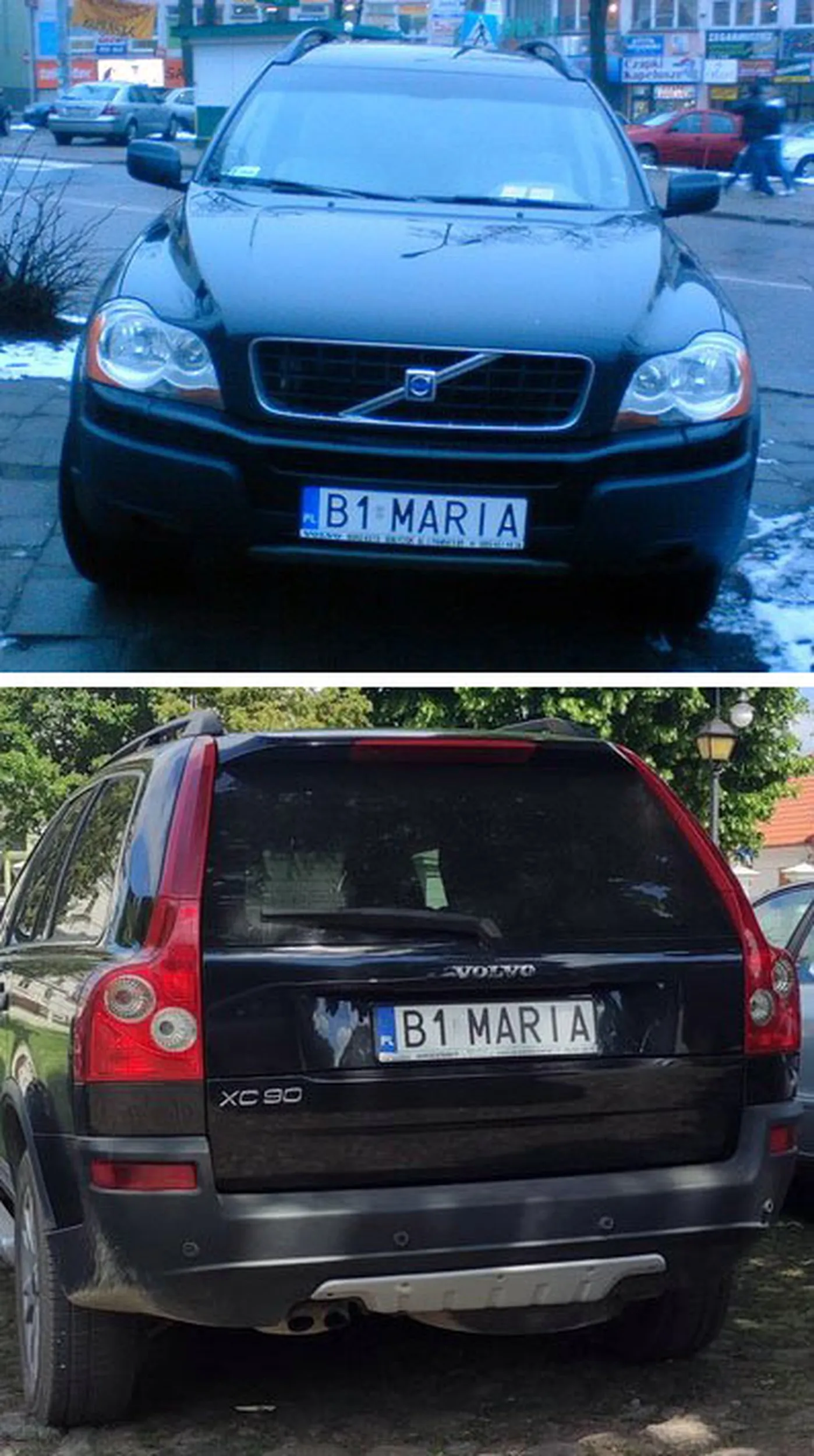 Fajny numer, blacha B1 MARIA