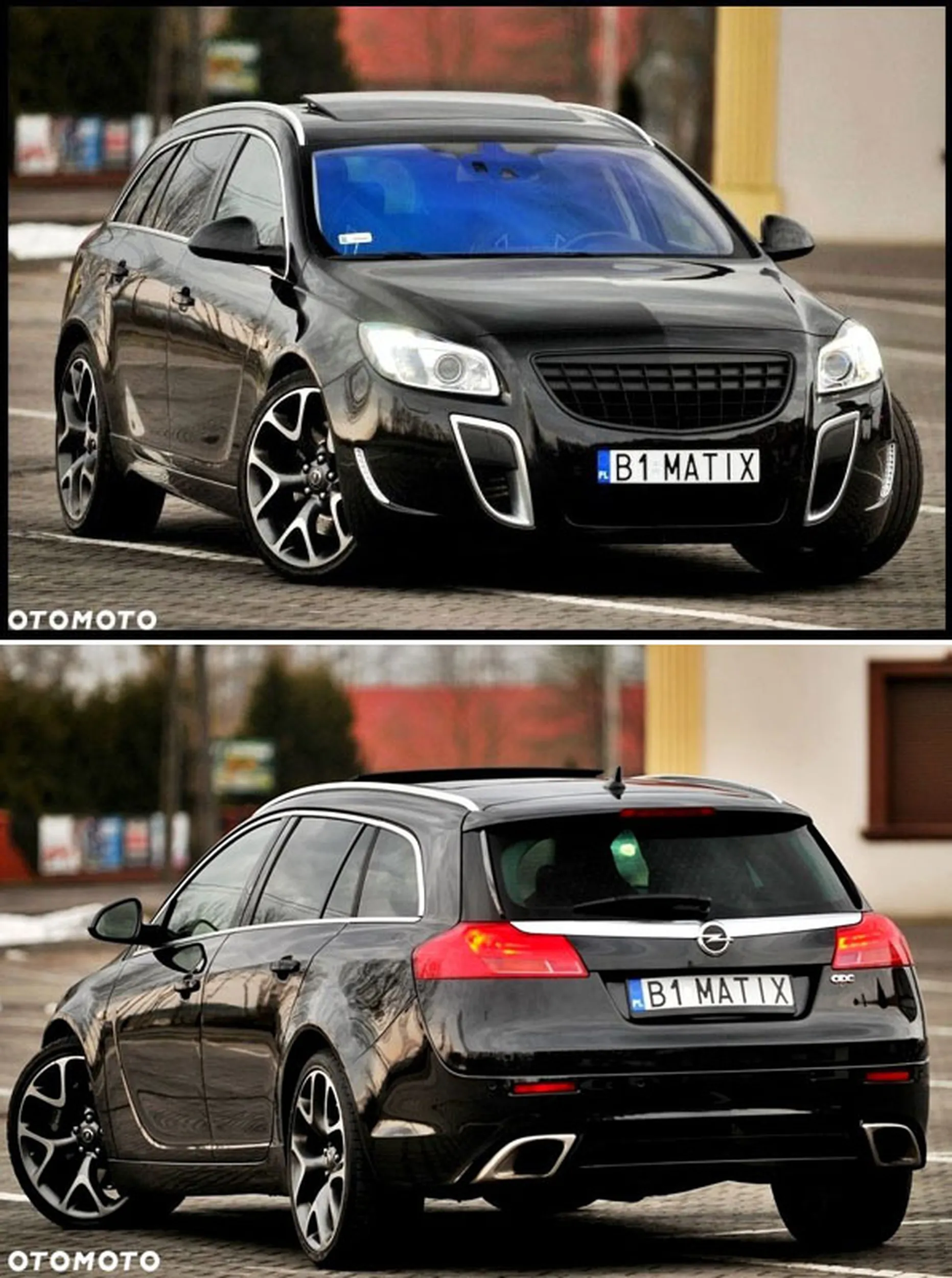 Fajny numer, blacha B1 MATIX