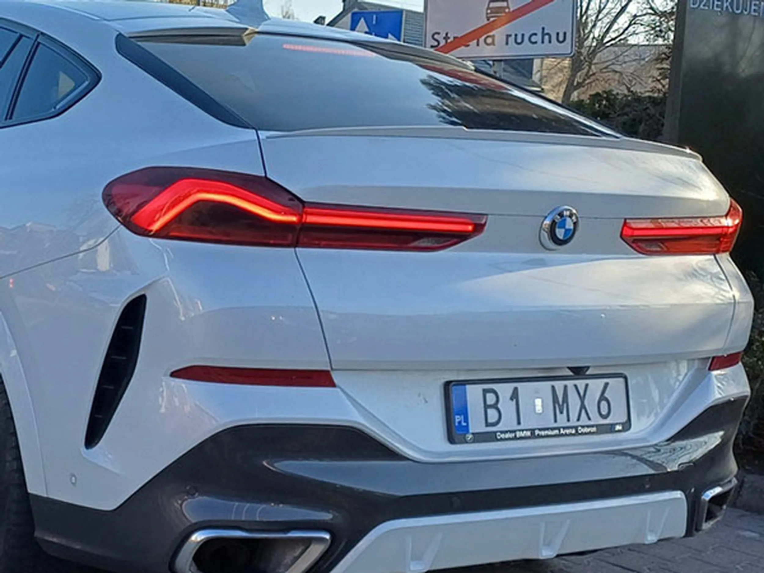 Fajny numer, blacha B1 MX6