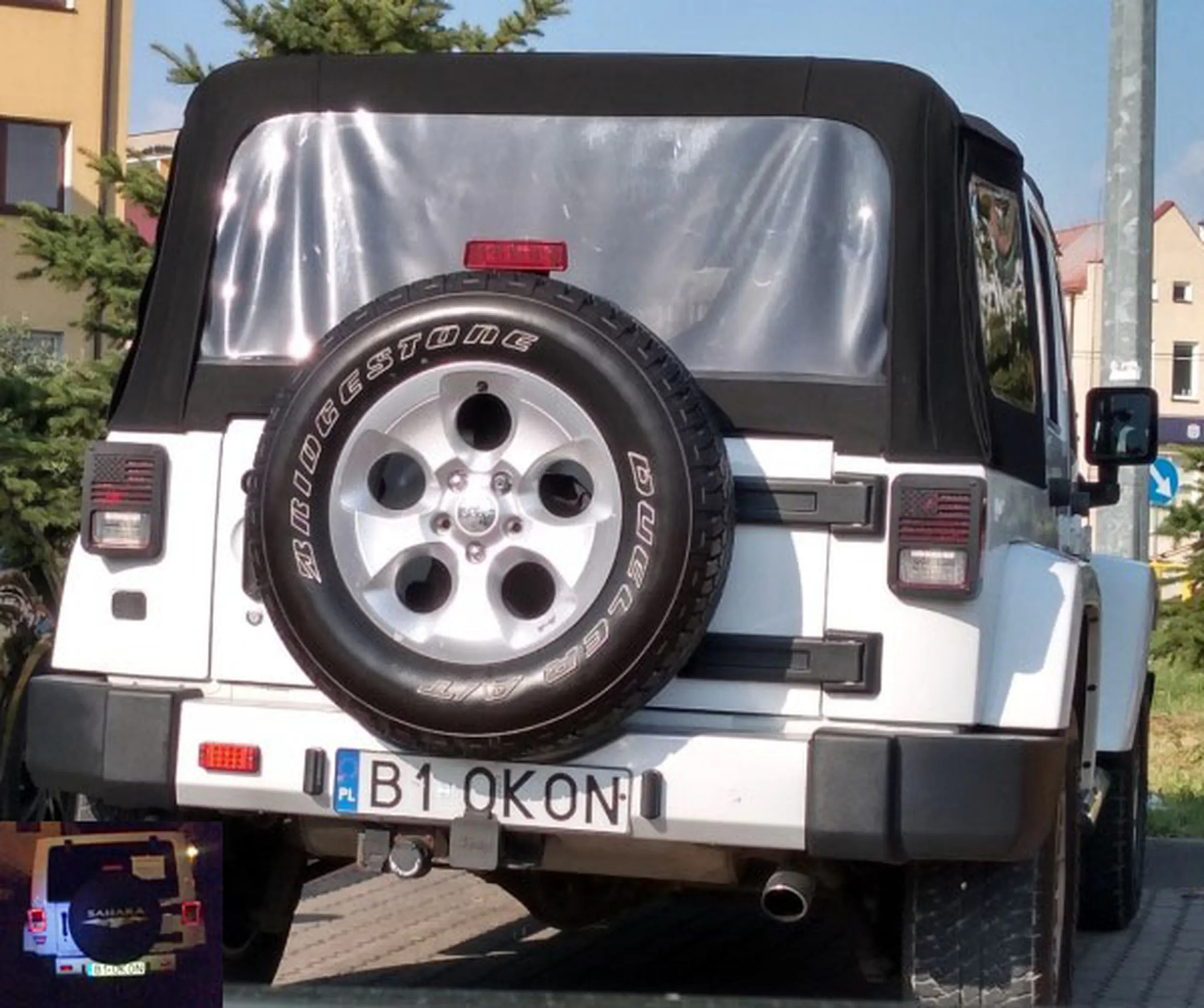 Fajny numer, blacha B1 OKON