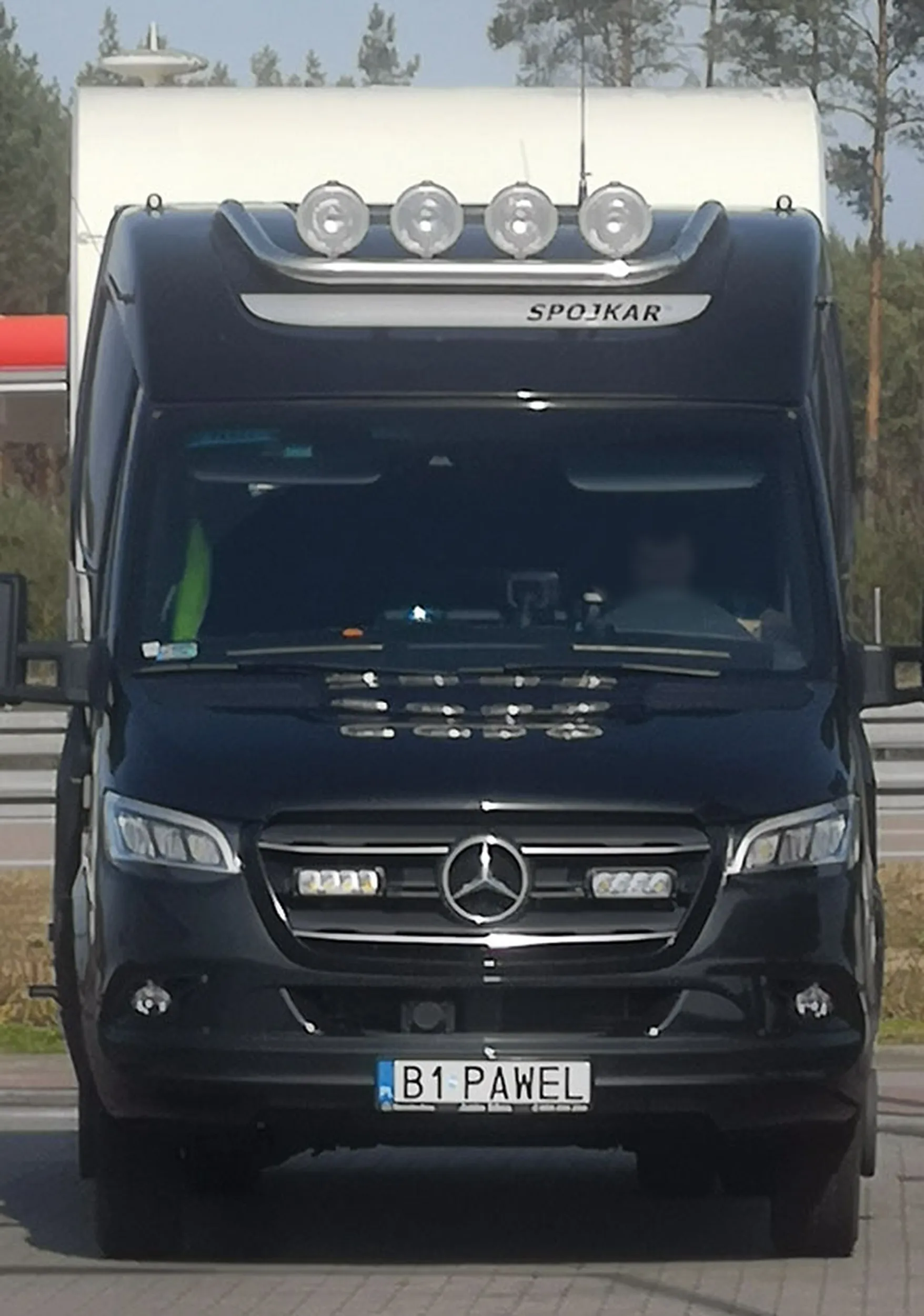 Fajny numer, blacha B1 PAWEL