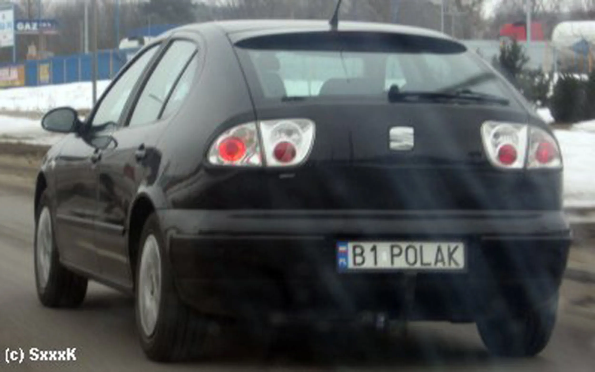 Fajny numer, blacha B1 POLAK