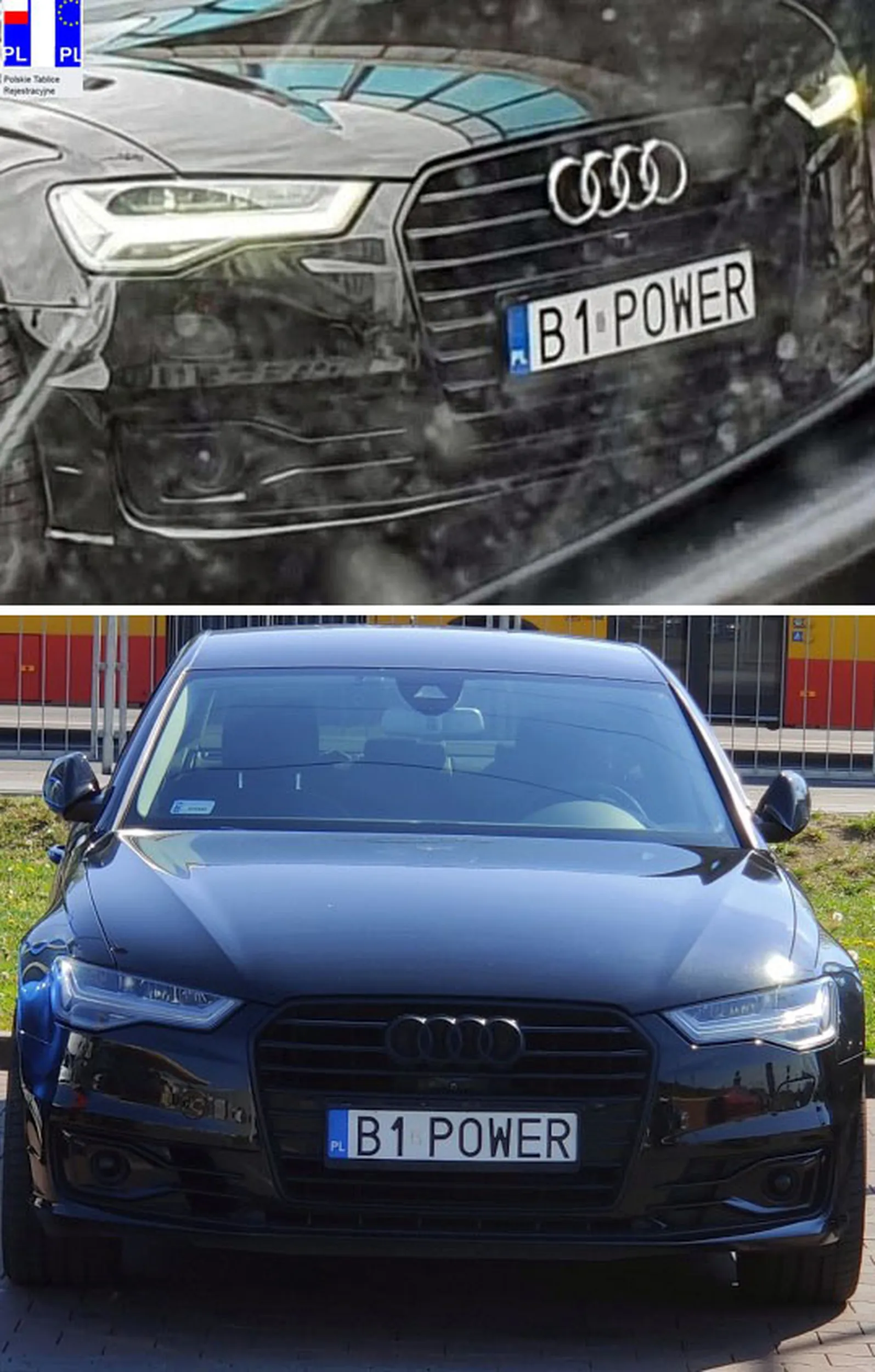 Fajny numer, blacha B1 POWER