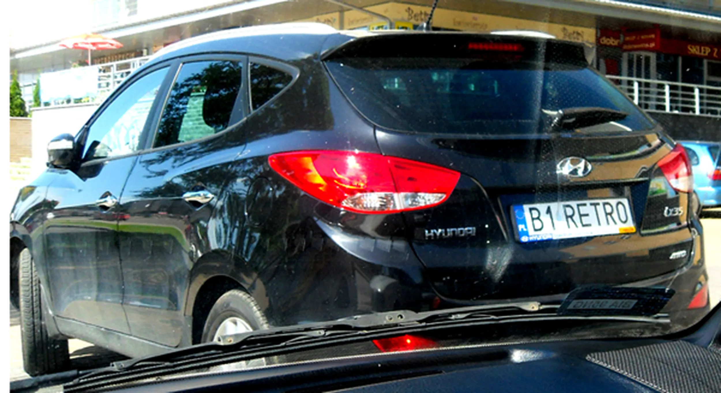 Fajny numer, blacha B1 RETRO