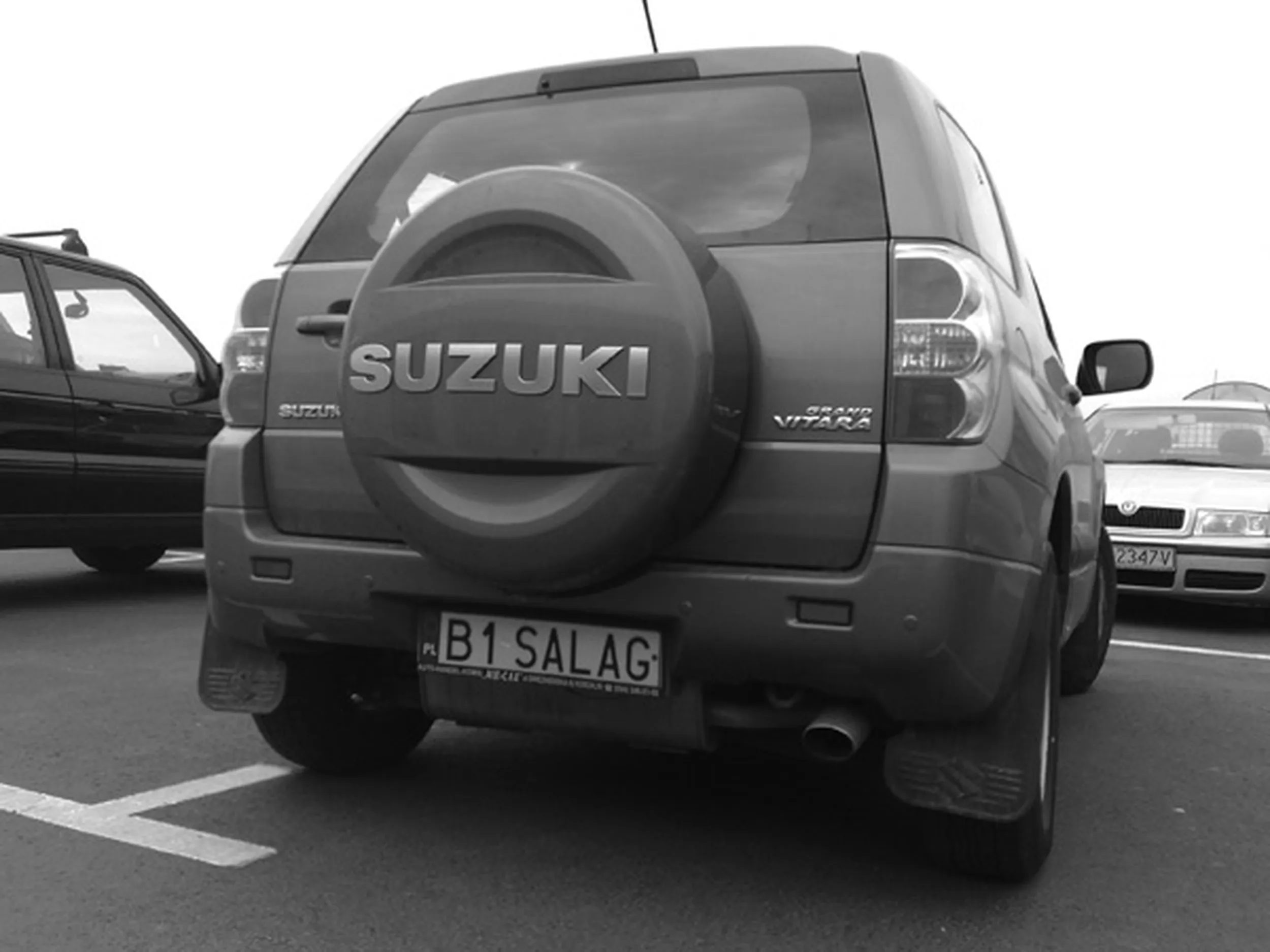 Fajny numer, blacha B1 SALAG