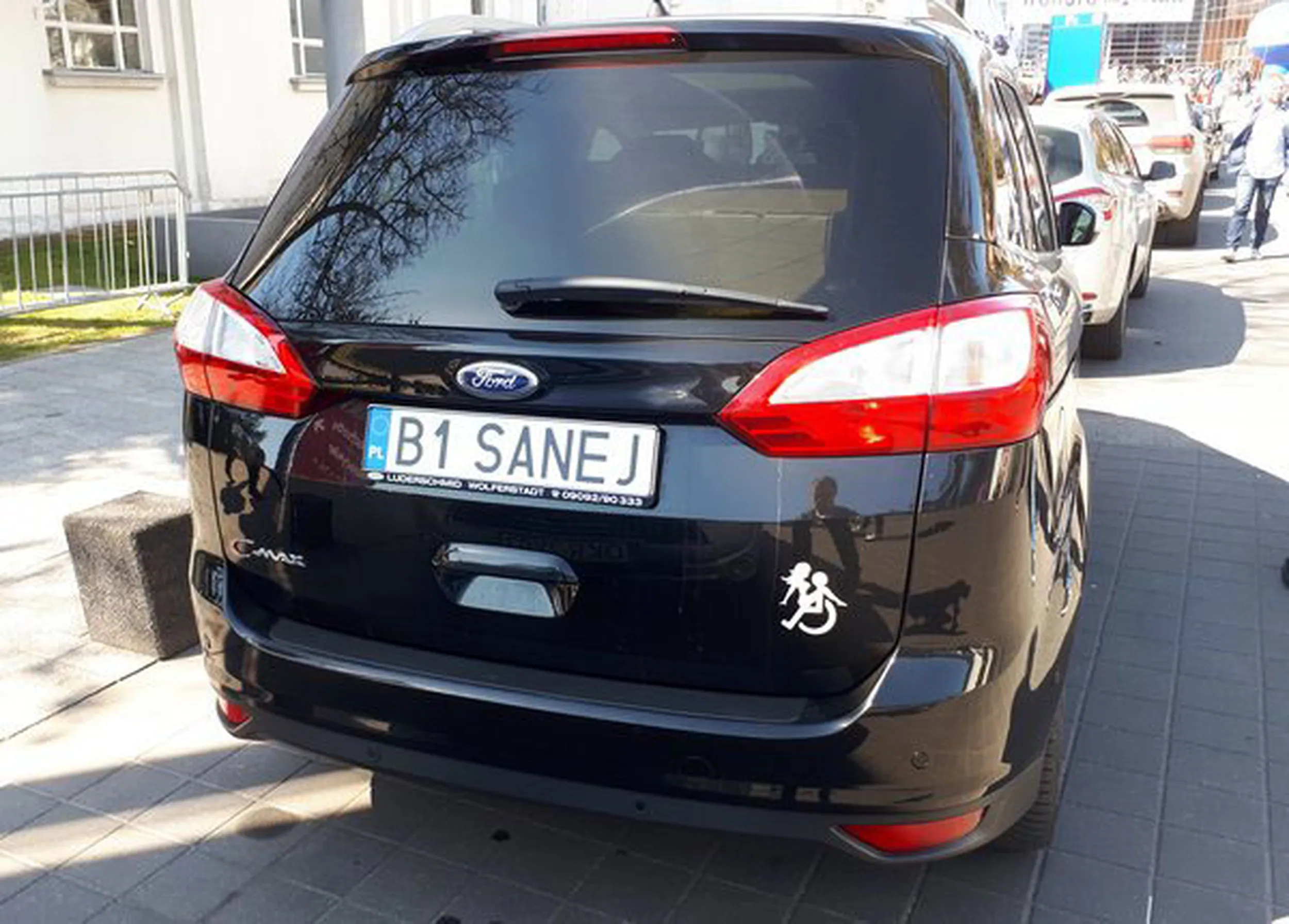 Fajny numer, blacha B1 SANEJ