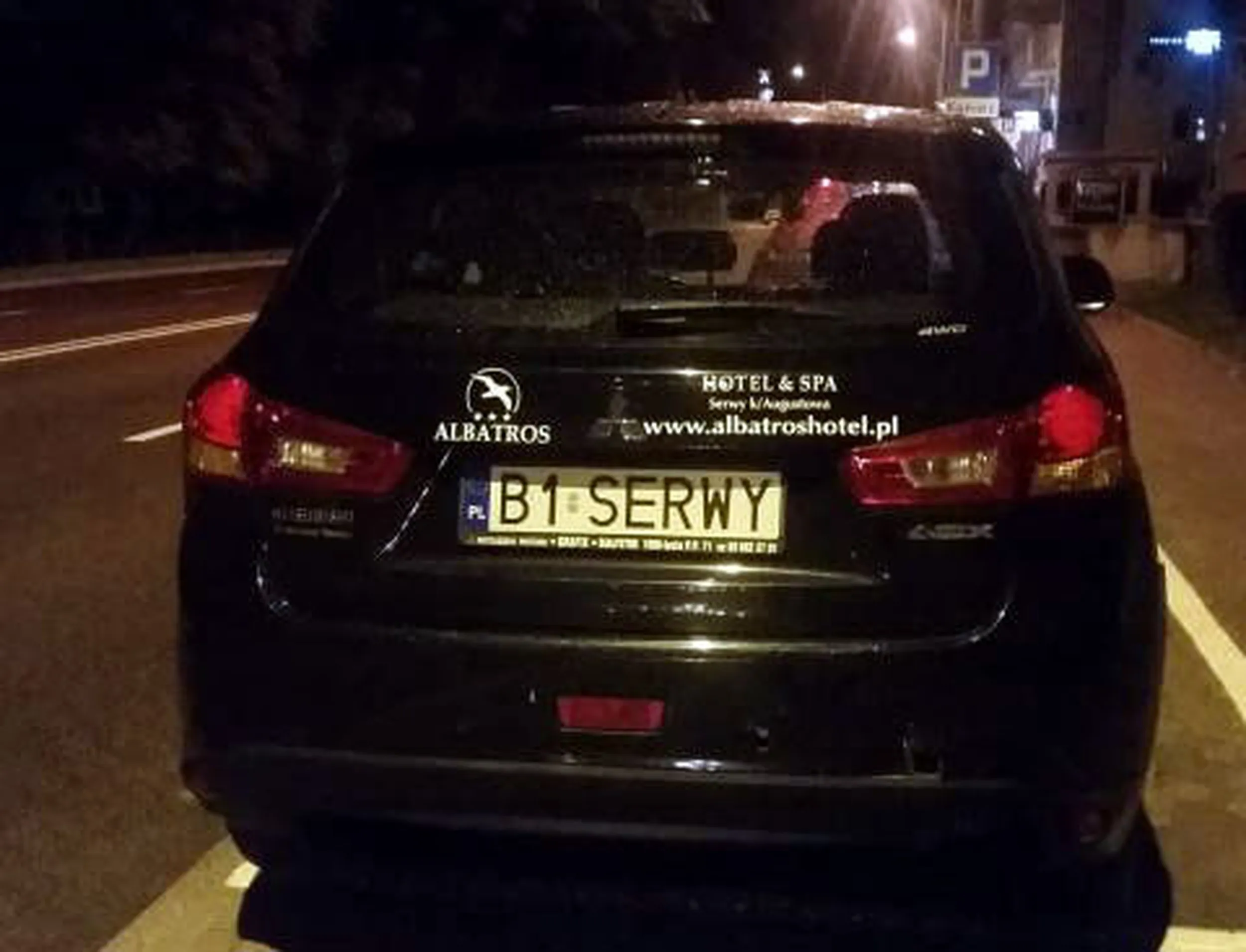 Fajny numer, blacha B1 SERWY