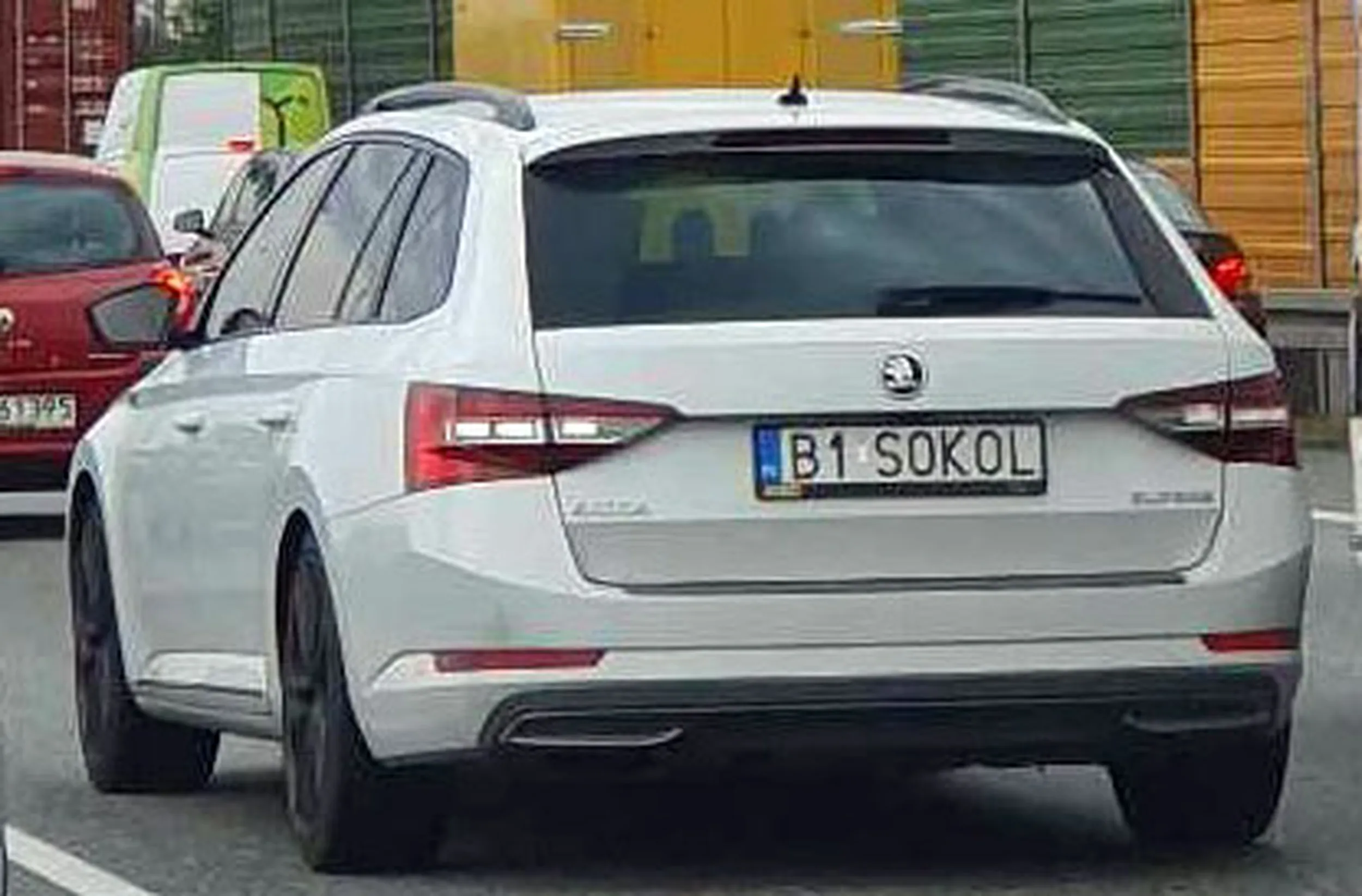 Fajny numer, blacha B1 SOKOL