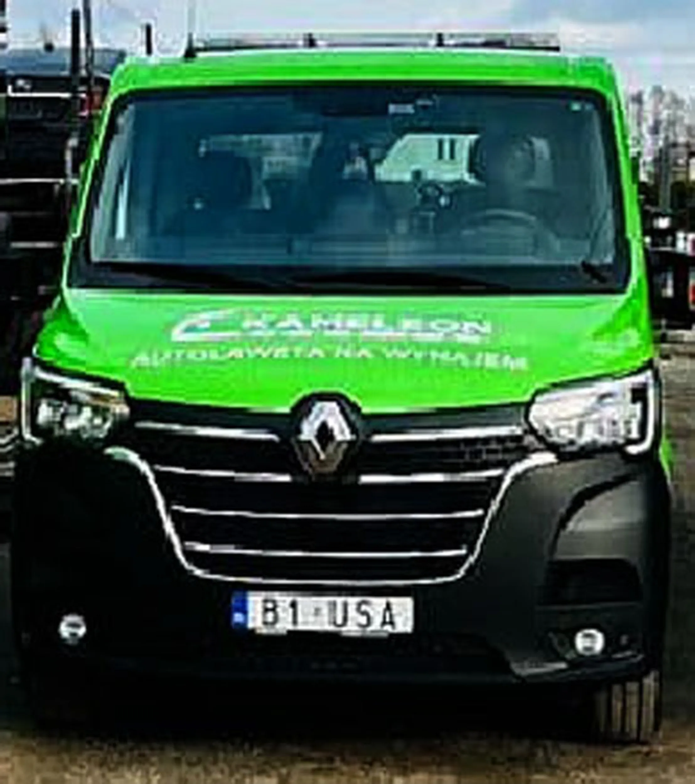 Fajny numer, blacha B1 USA