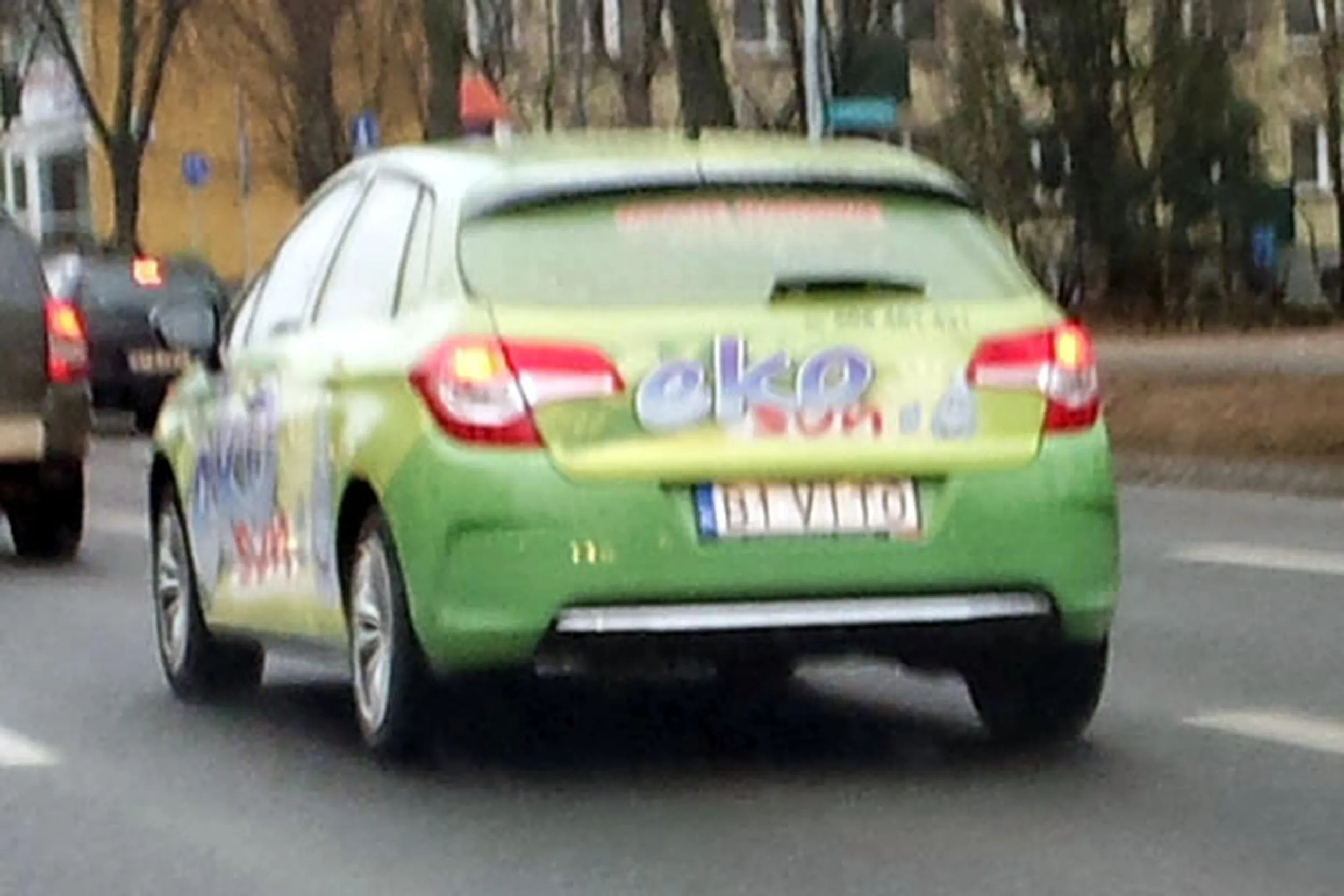 Fajny numer, blacha B1 VITO