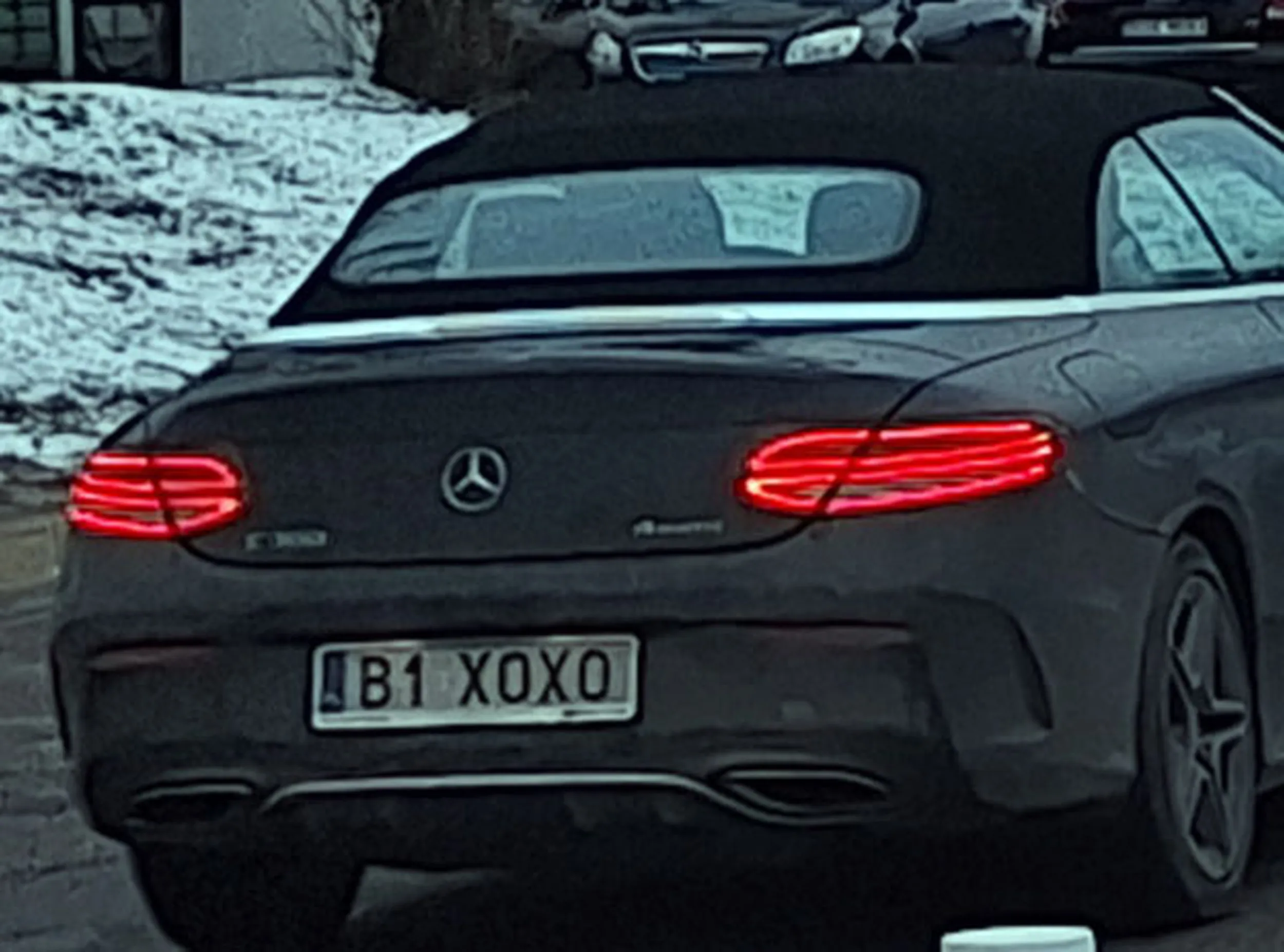 Fajny numer, blacha B1 XOXO