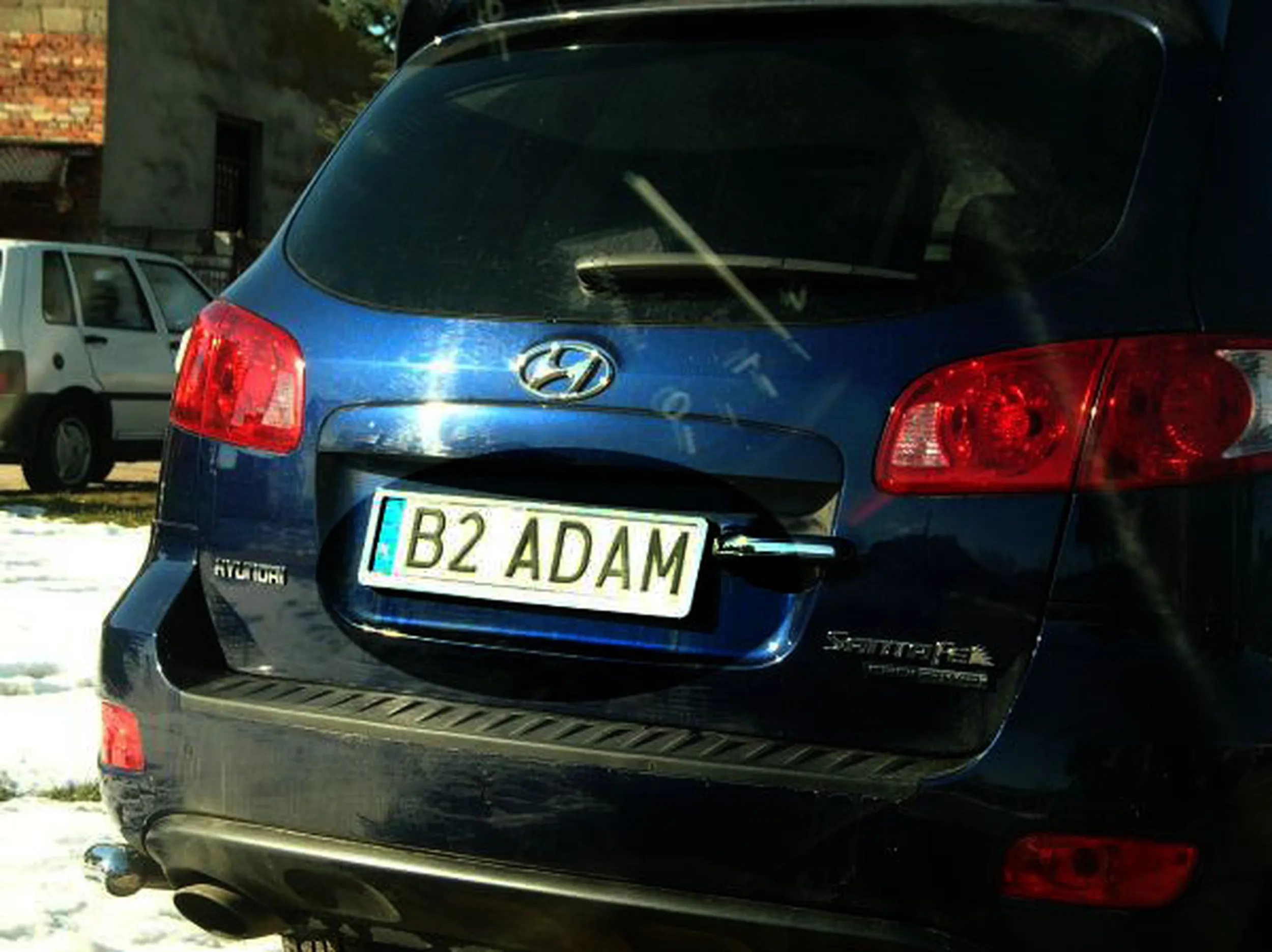 Fajny numer, blacha B2 ADAM