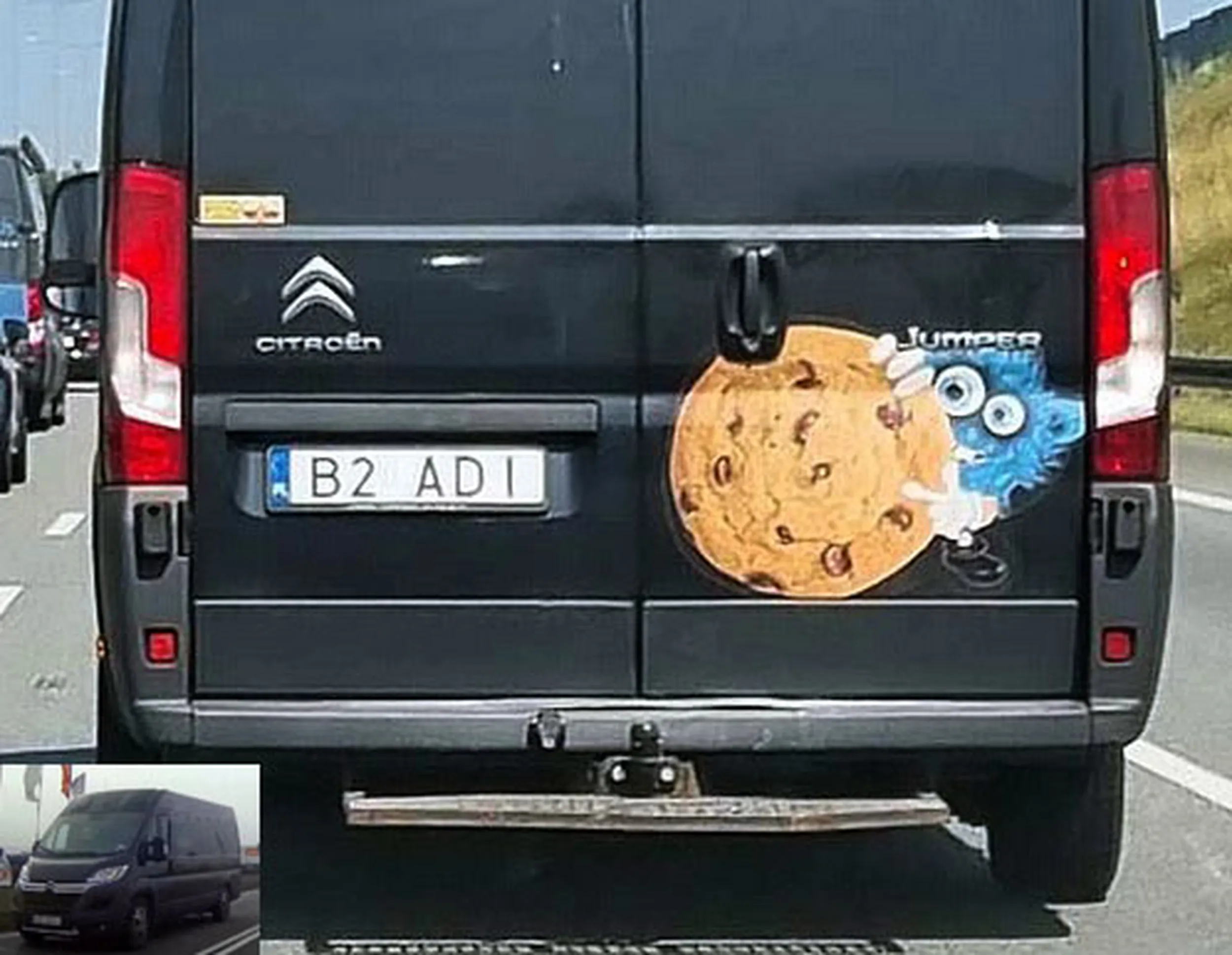 Fajny numer, blacha B2 ADI