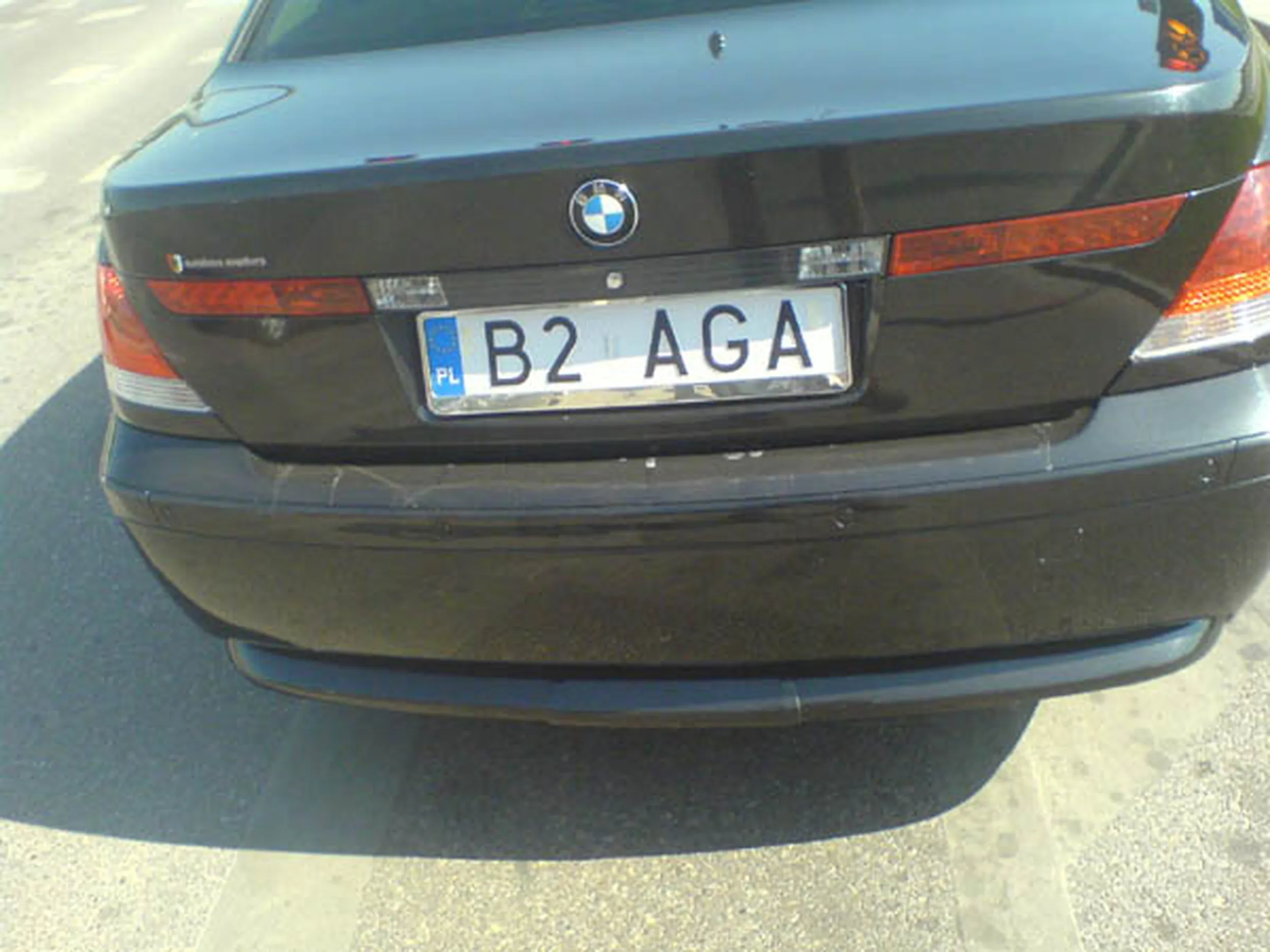 Fajny numer, blacha B2 AGA