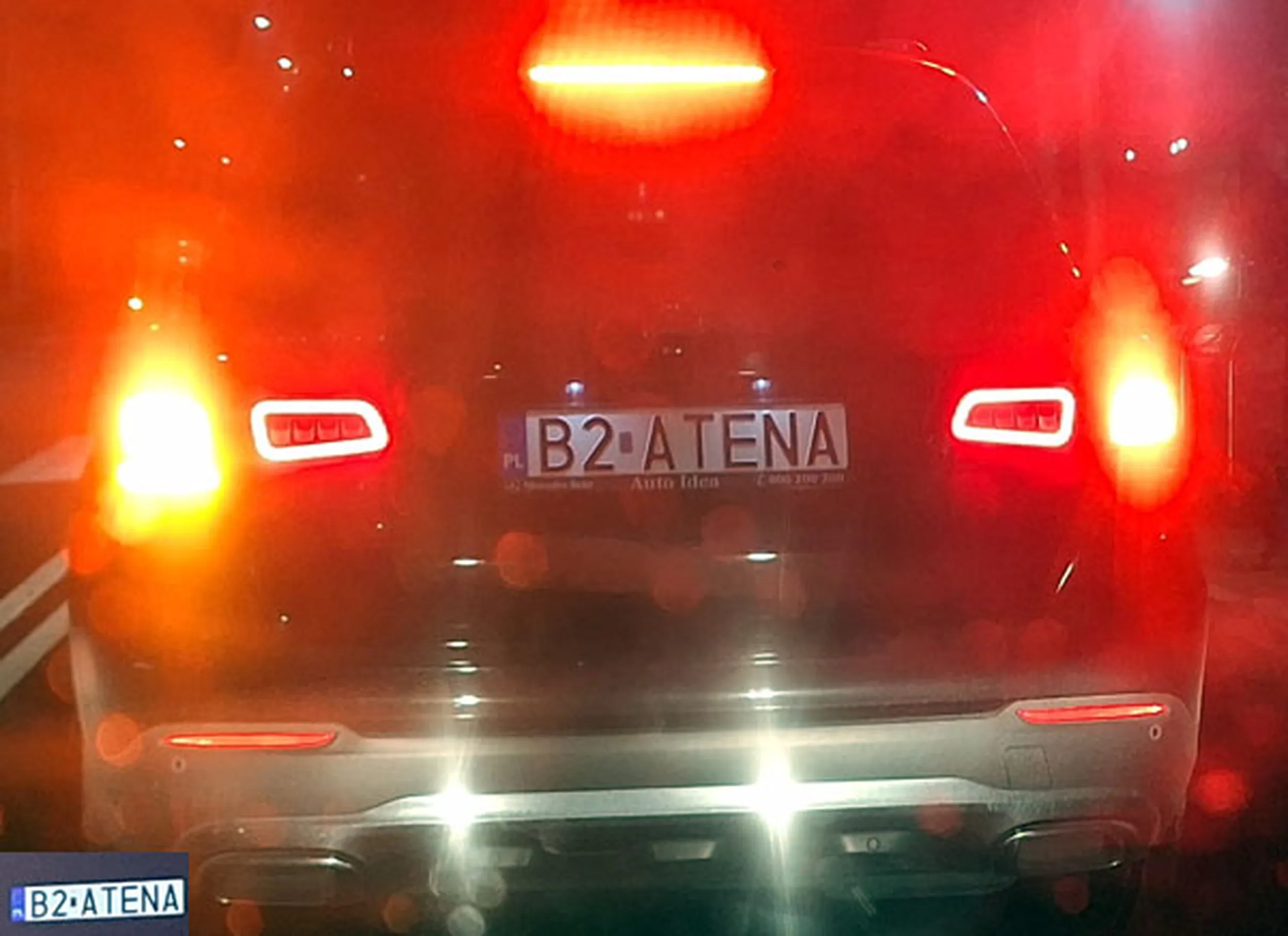 Fajny numer, blacha B2 ATENA