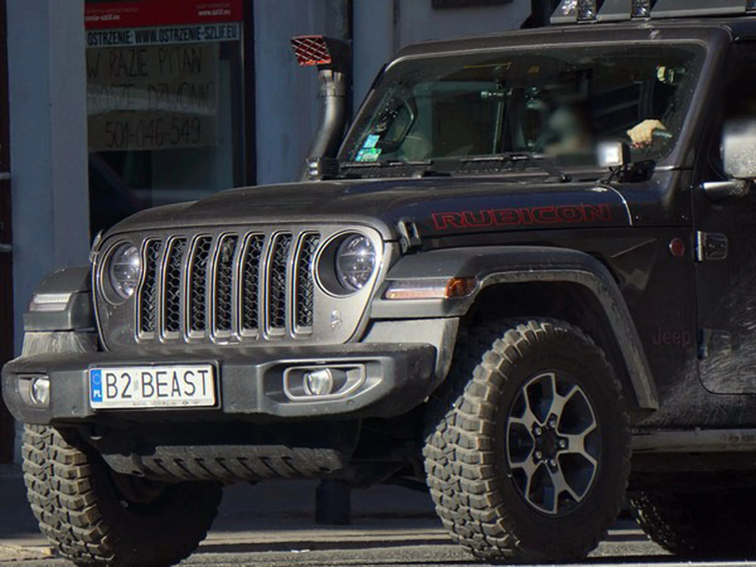 Fajny numer, blacha B2 BEAST