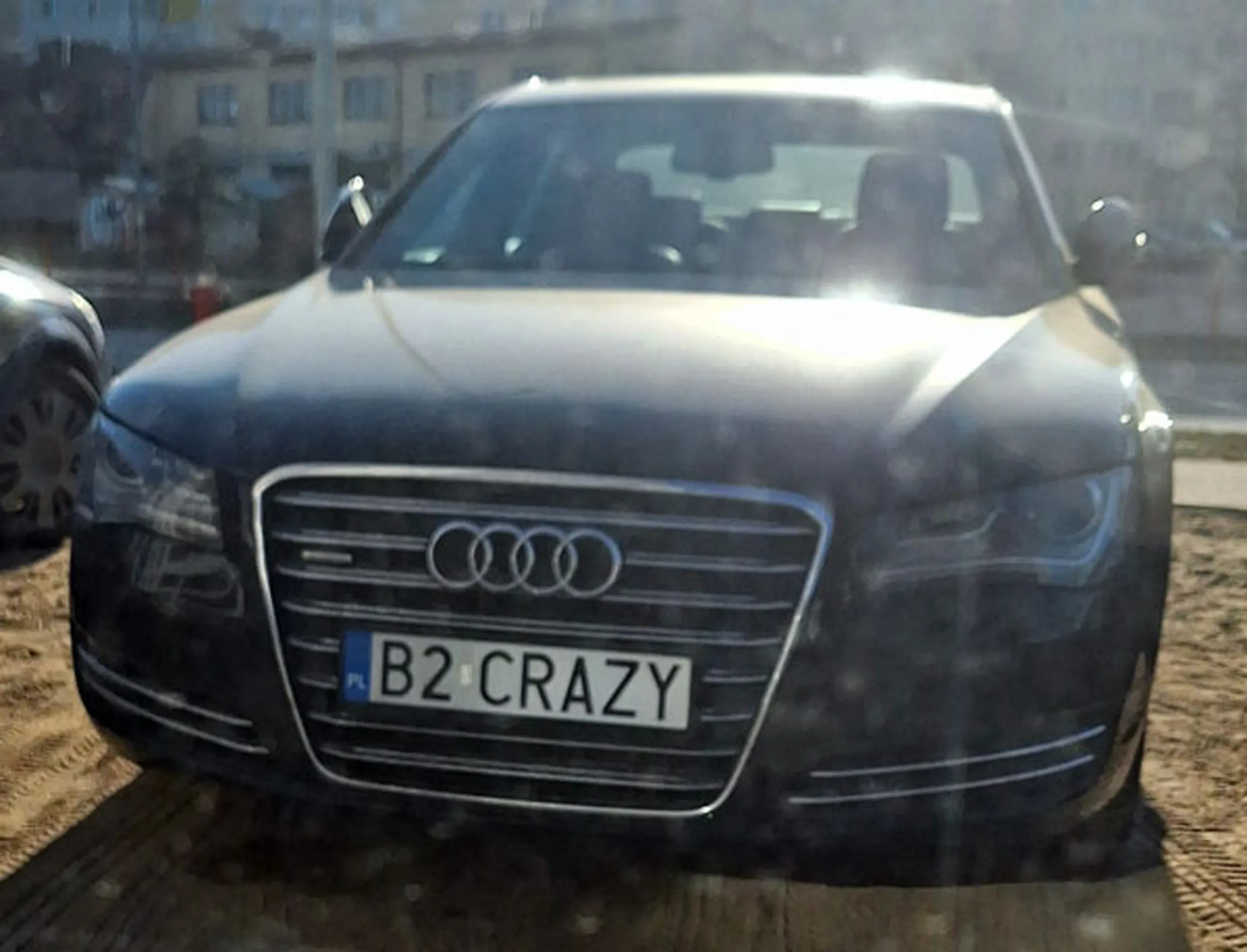 Fajny numer, blacha B2 CRAZY