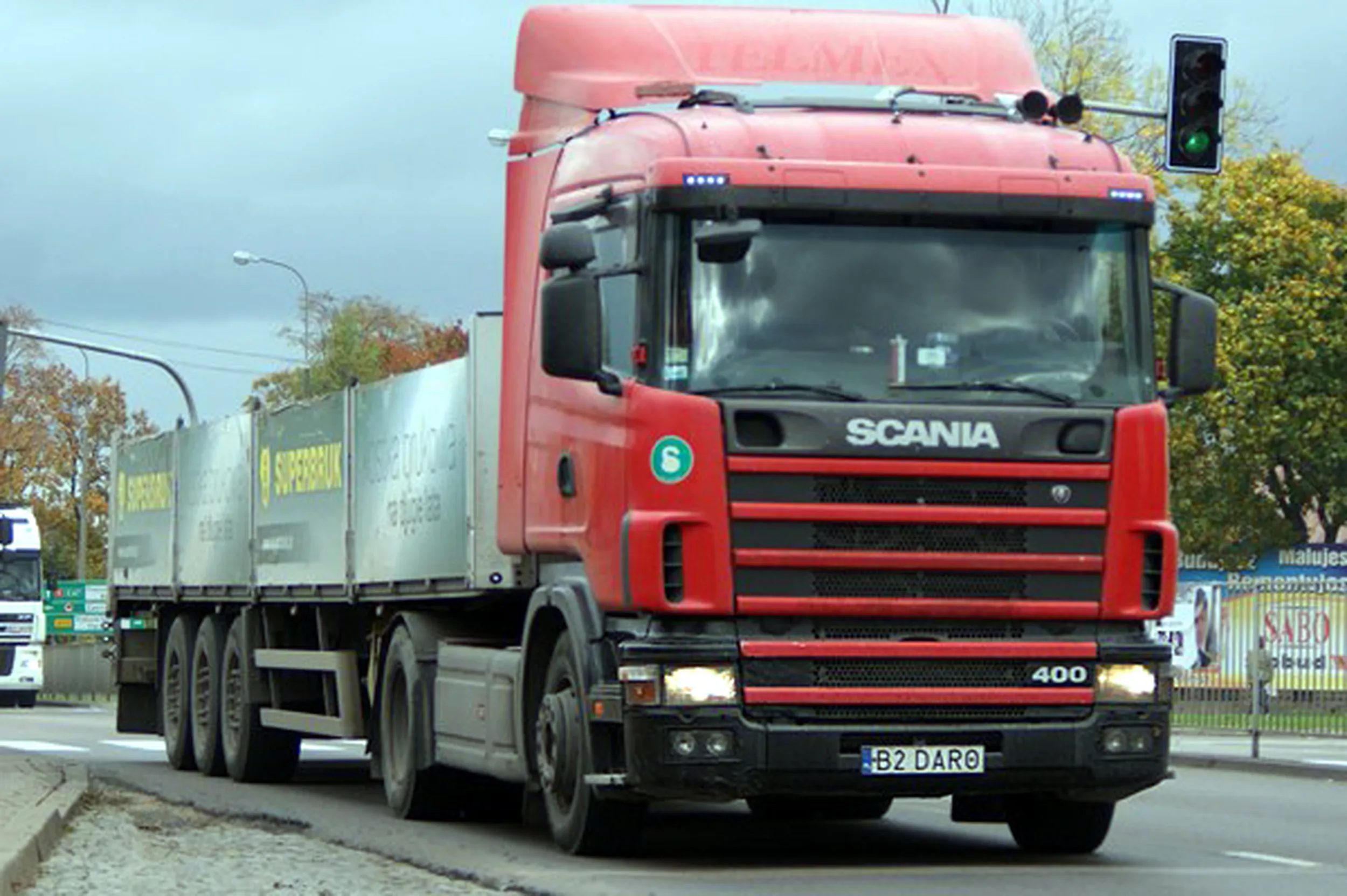 Fajny numer, blacha B2 DARO