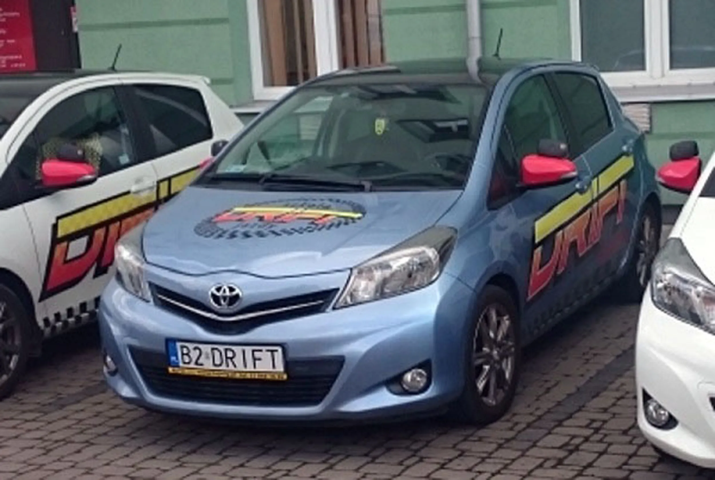 Fajny numer, blacha B2 DRIFT