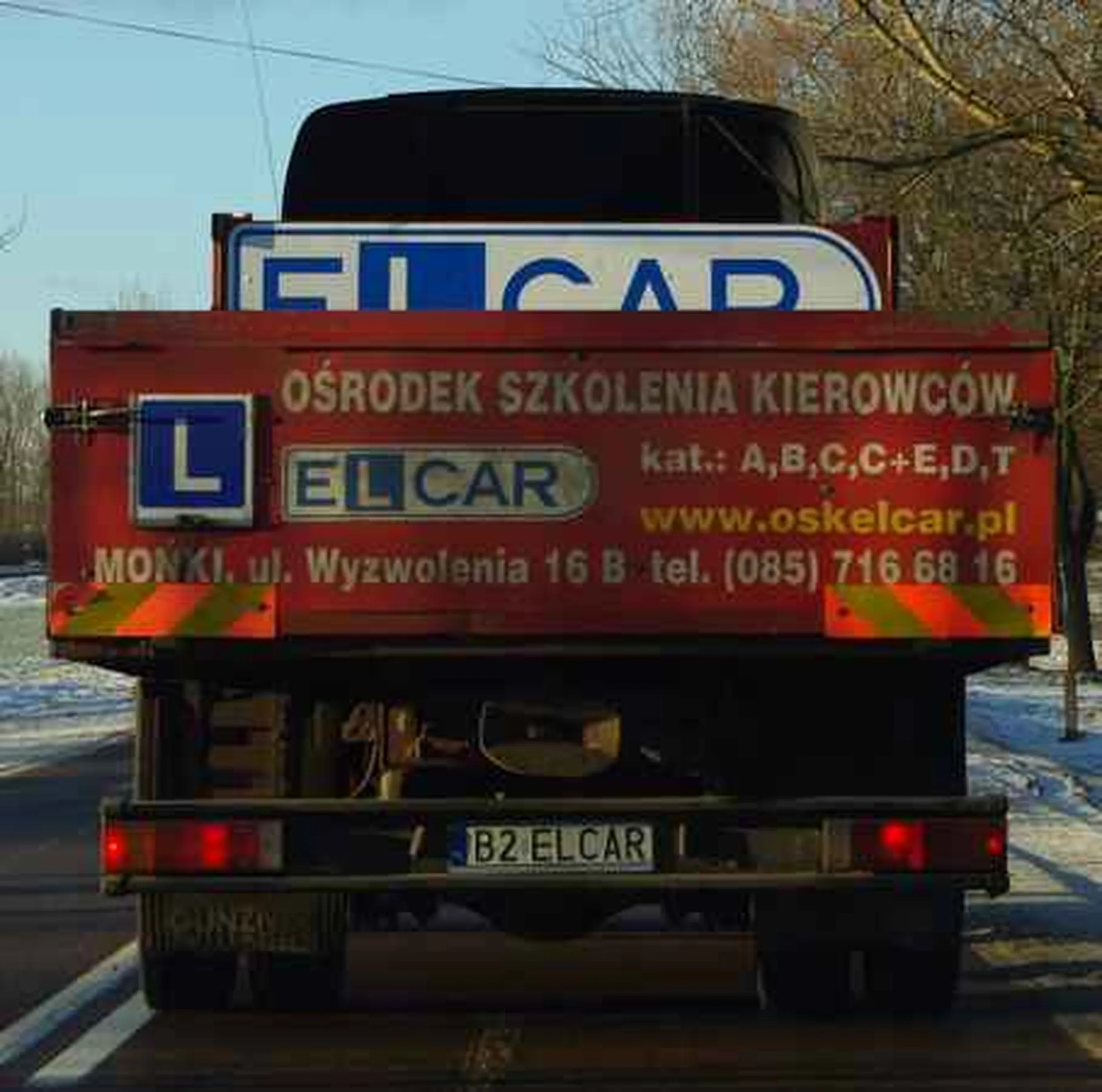 Fajny numer, blacha B2 ELCAR