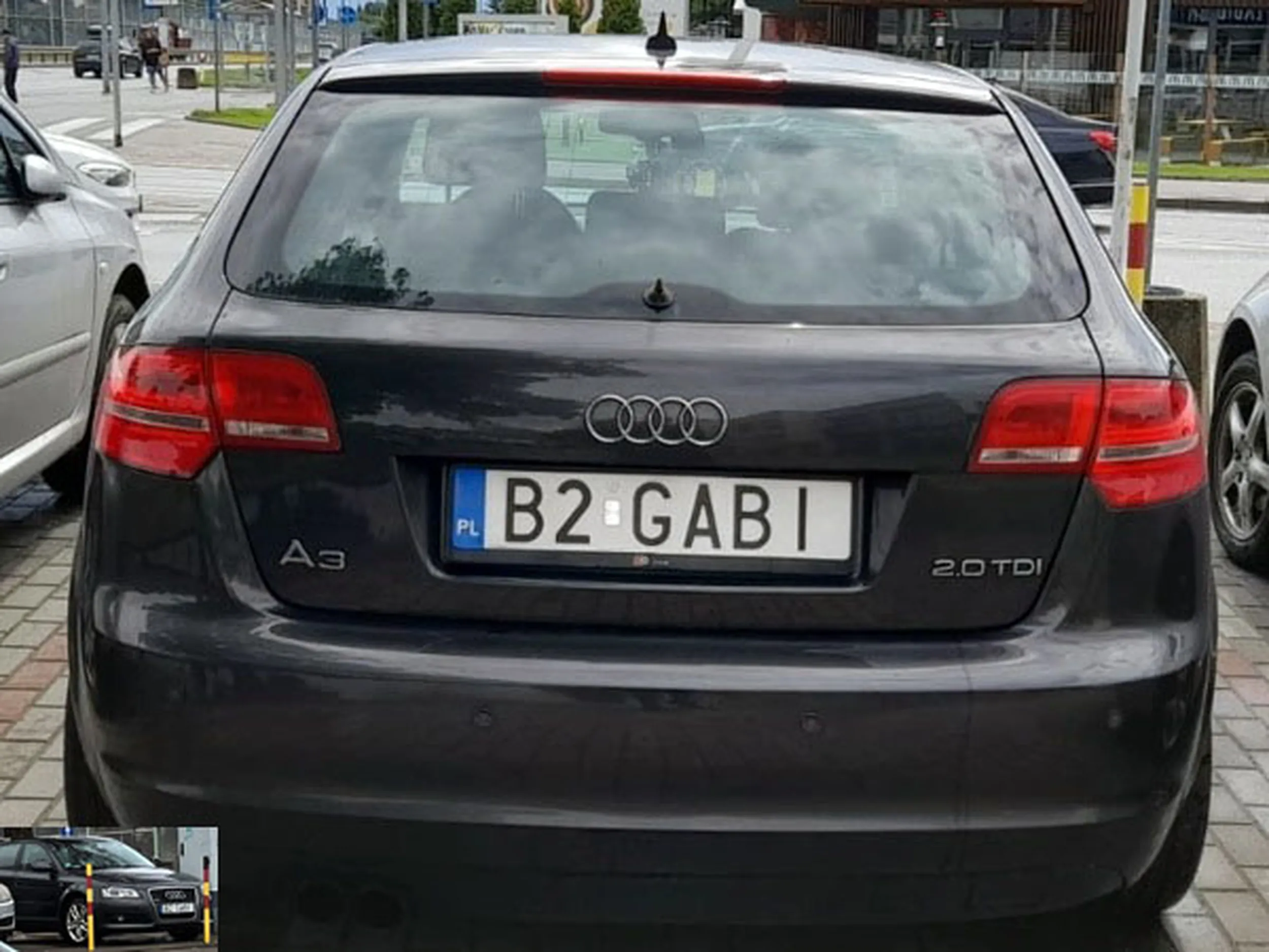 Fajny numer, blacha B2 GABI