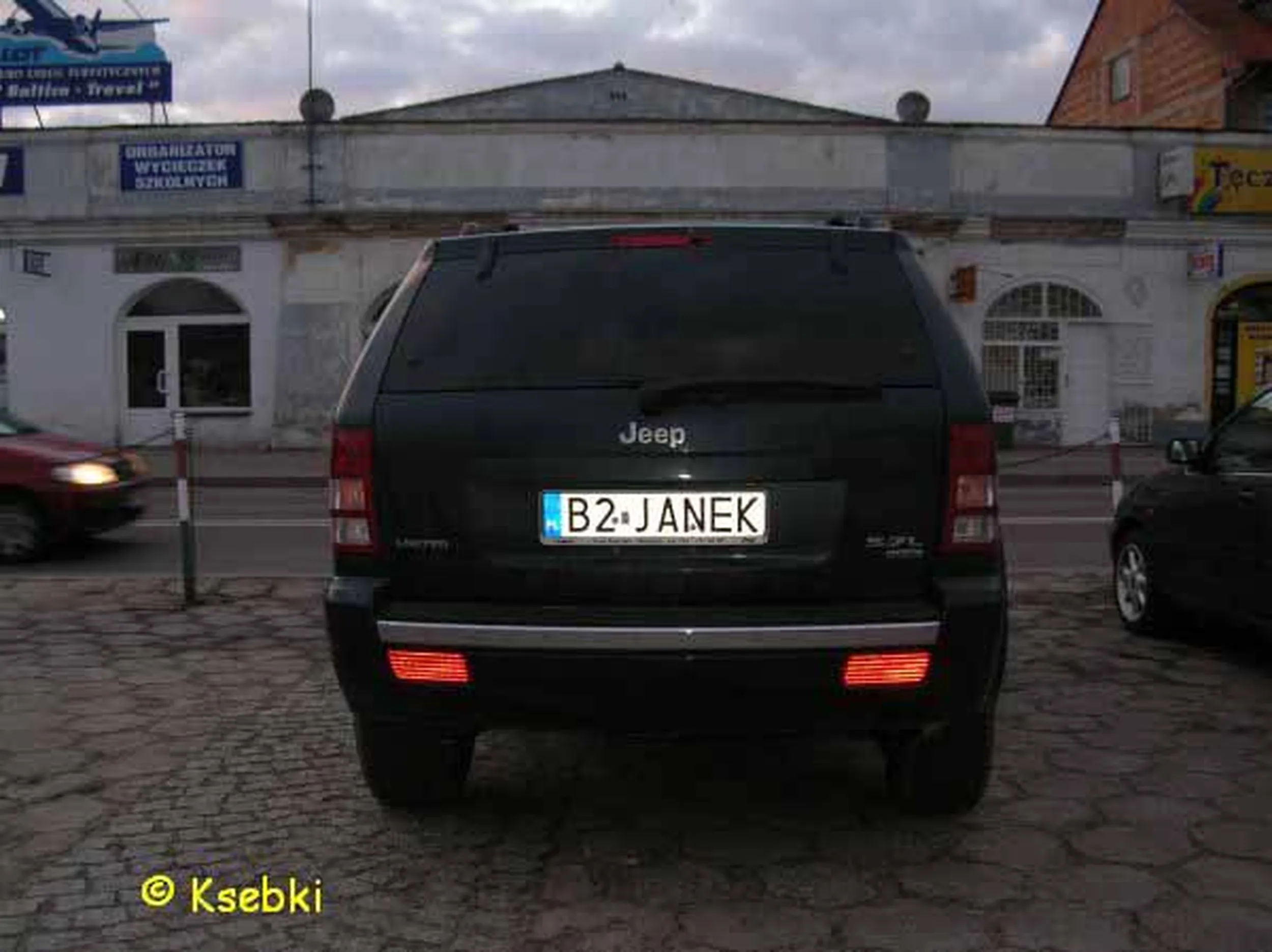 Fajny numer, blacha B2 JANEK