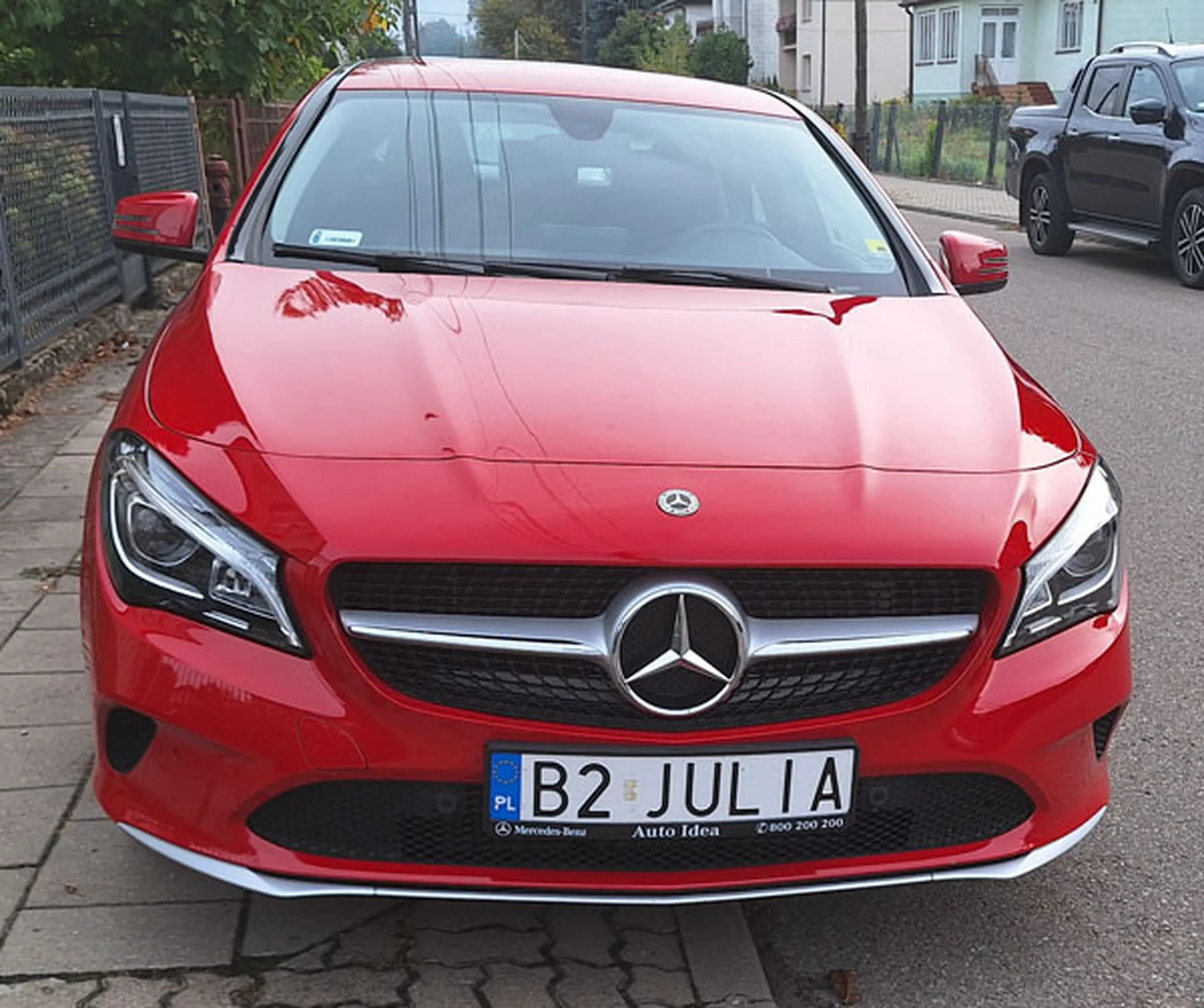 Fajny numer, blacha B2 JULIA