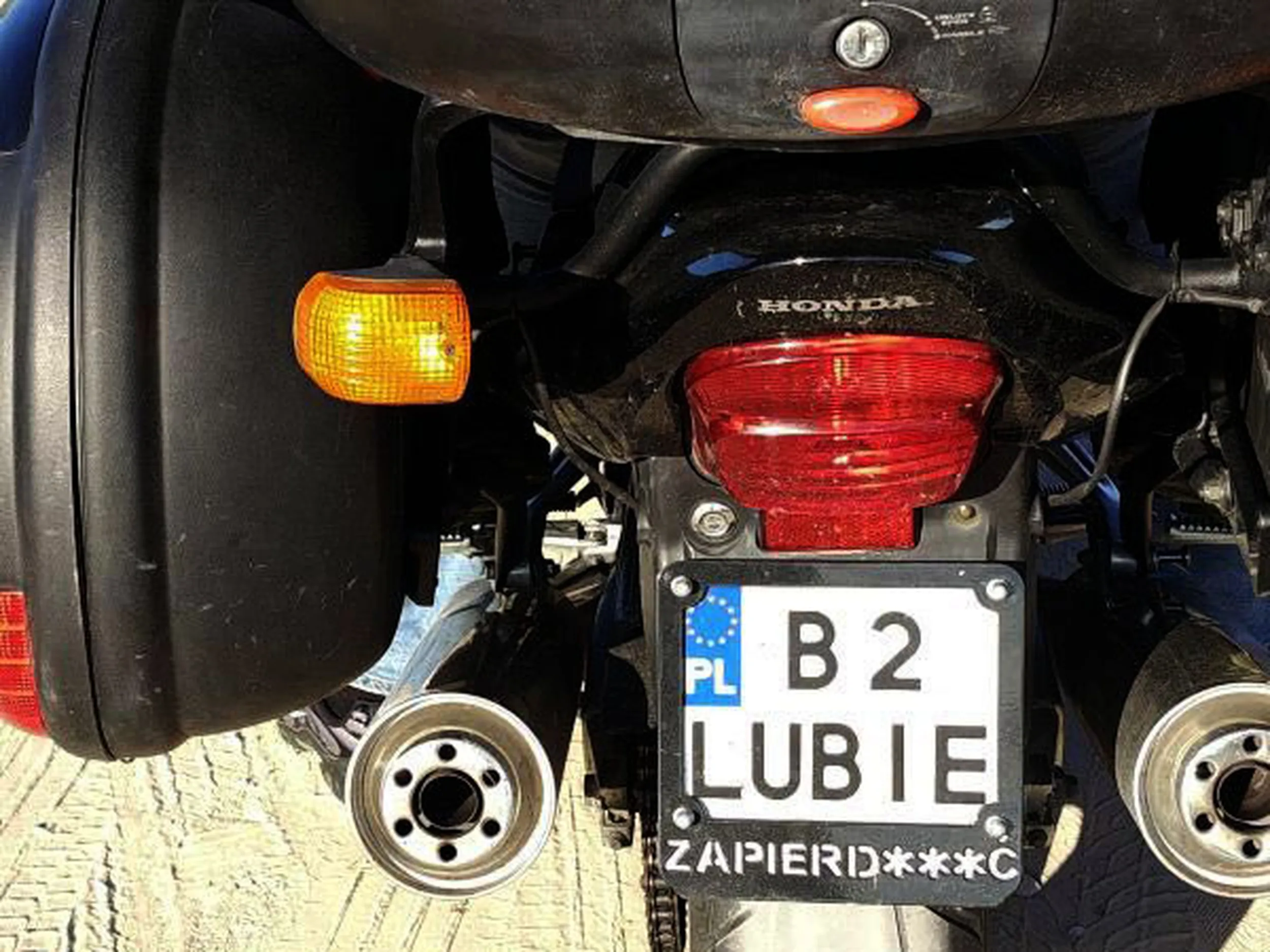 Fajny numer, blacha B2 LUBIE