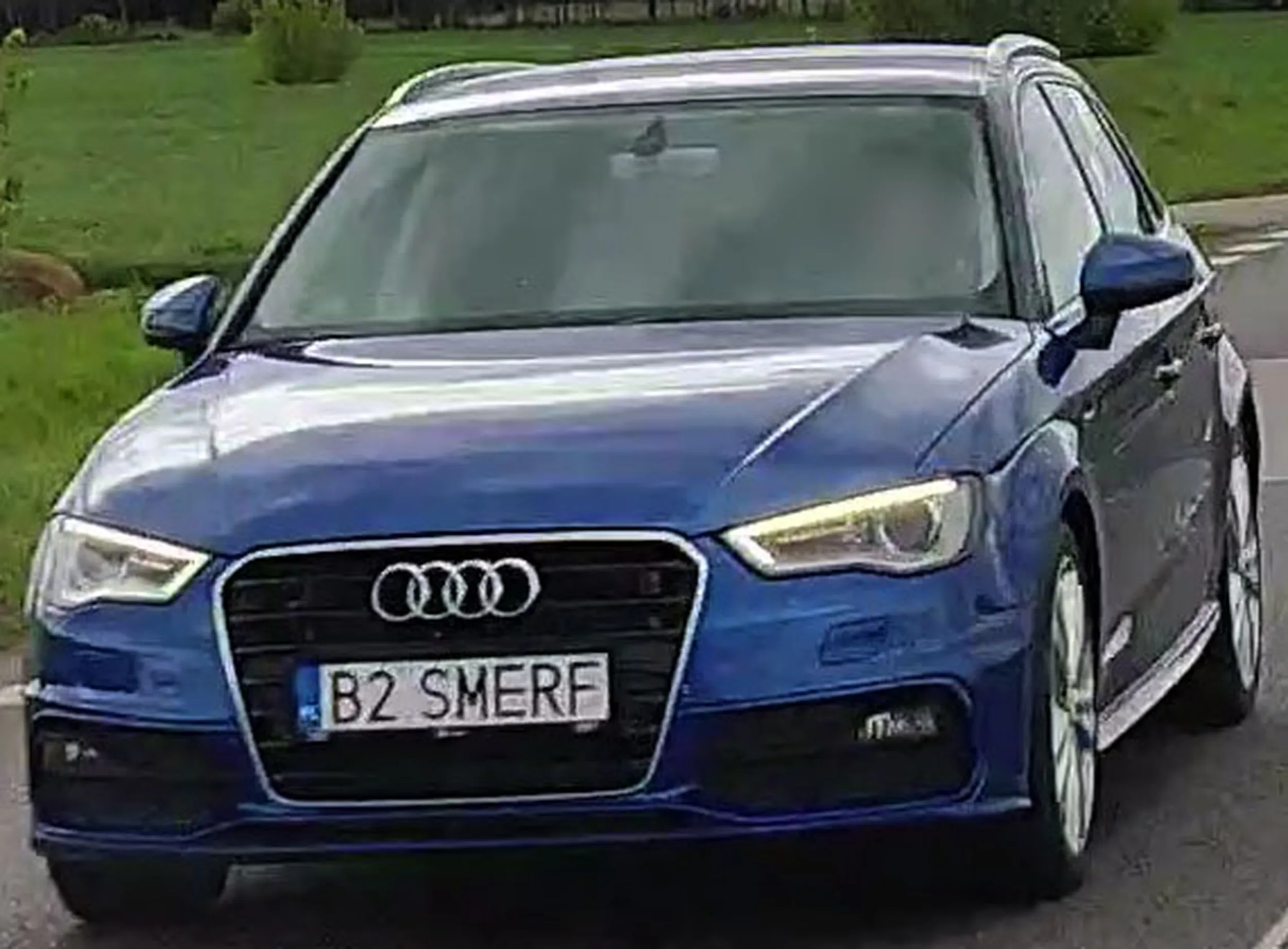 Fajny numer, blacha B2 SMERF