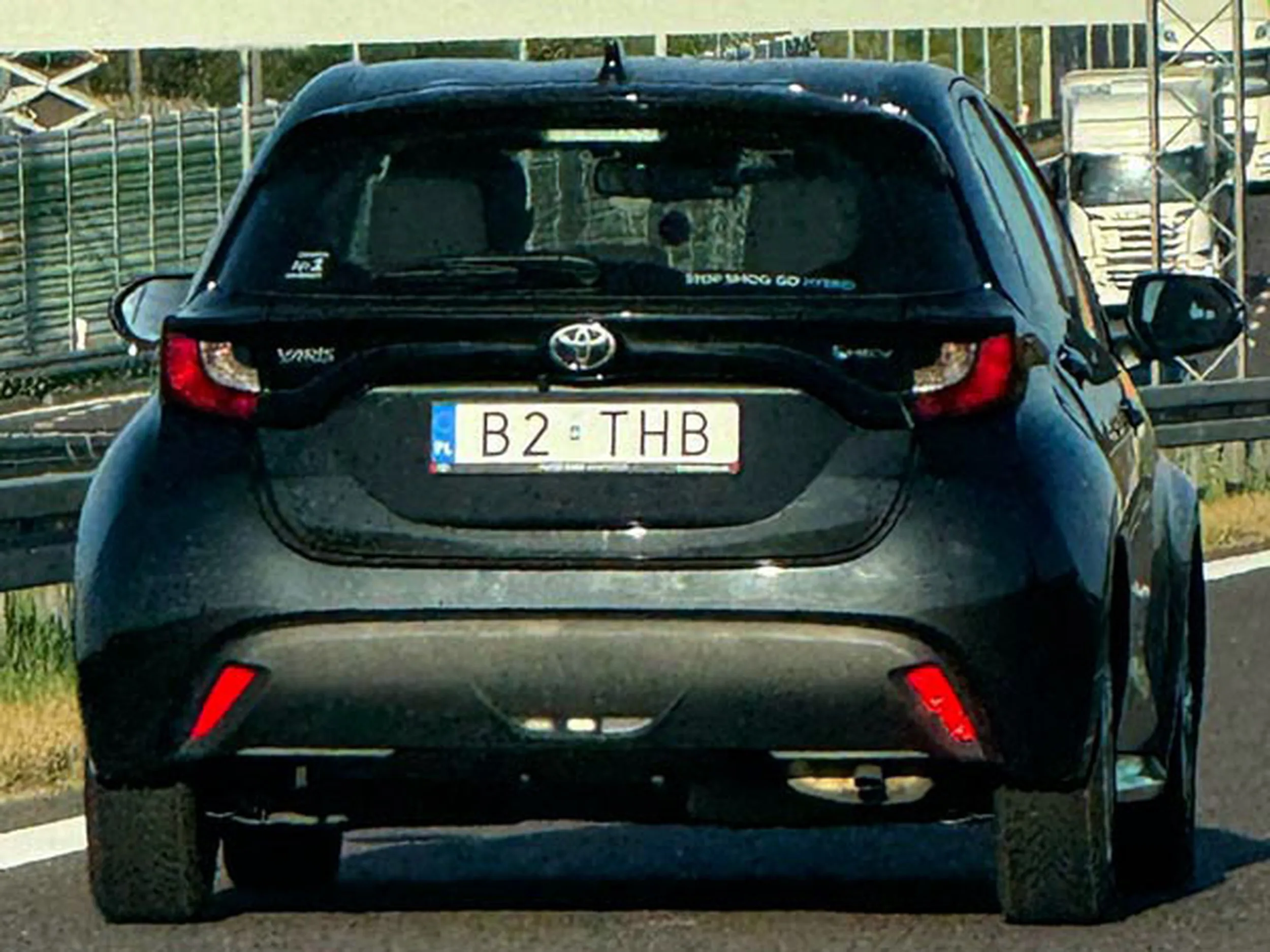 Fajny numer, blacha B2 THB