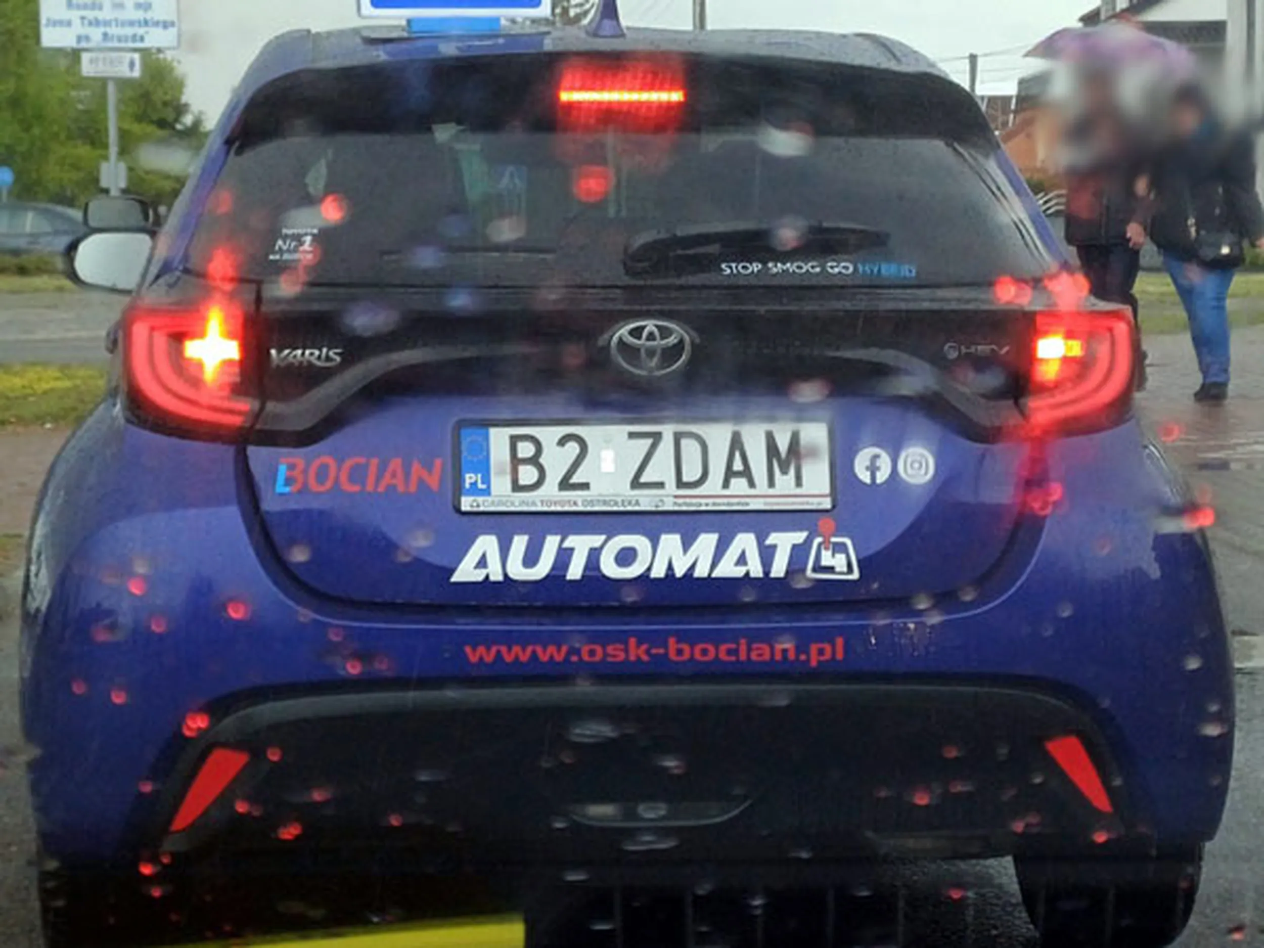 Fajny numer, blacha B2 ZDAM