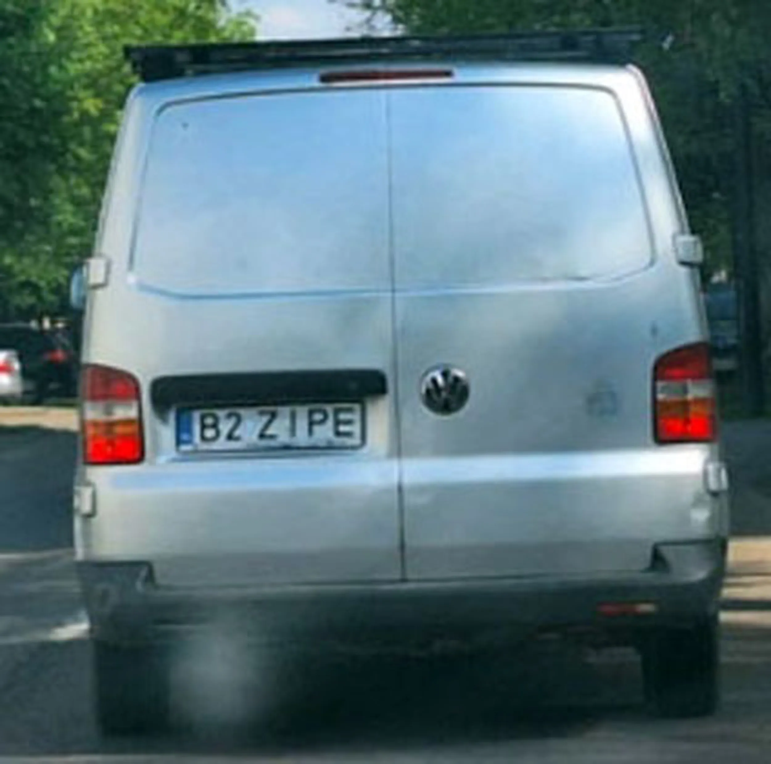 Fajny numer, blacha B2 ZIPE