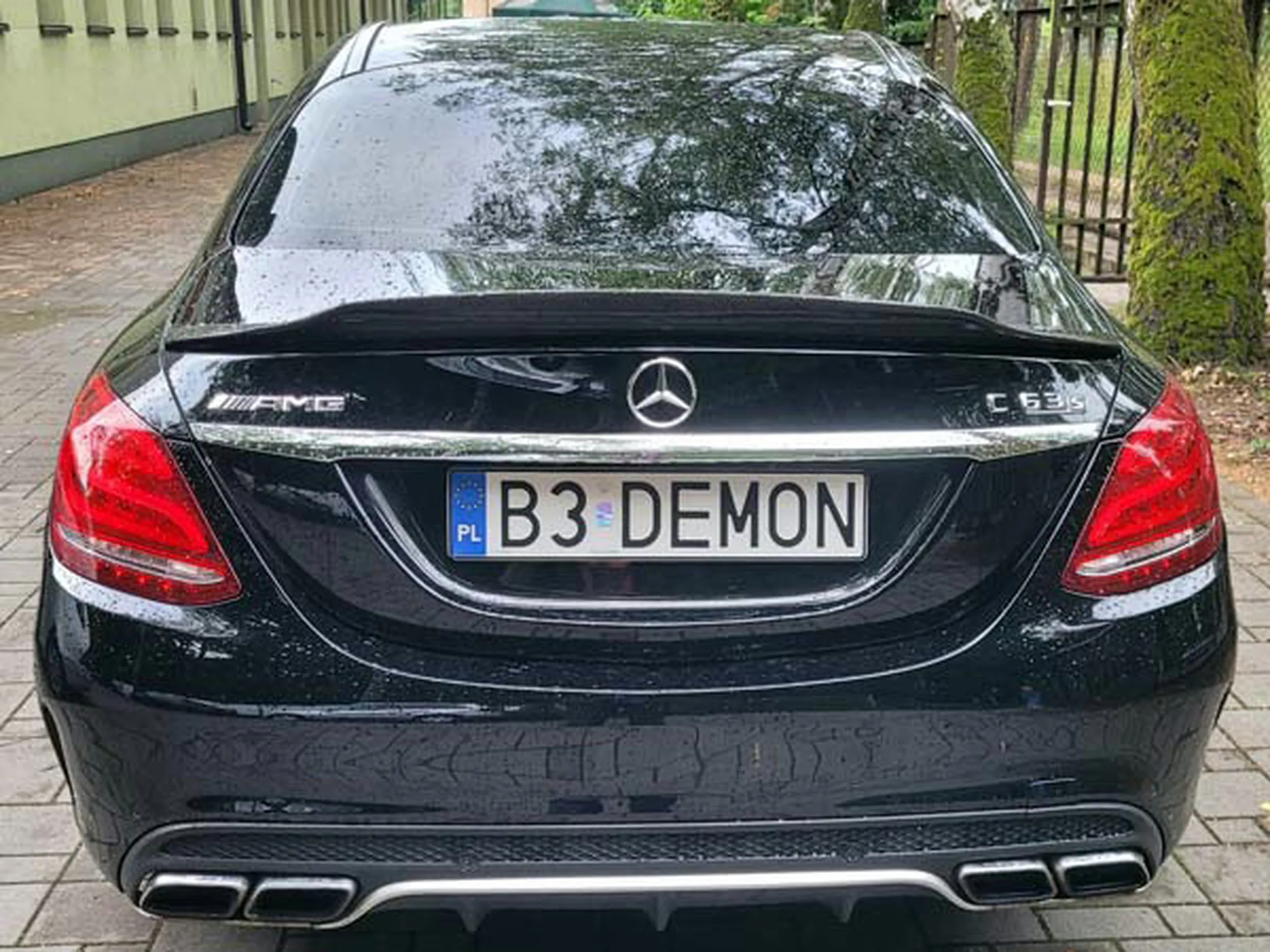 Fajny numer, blacha B3 DEMON