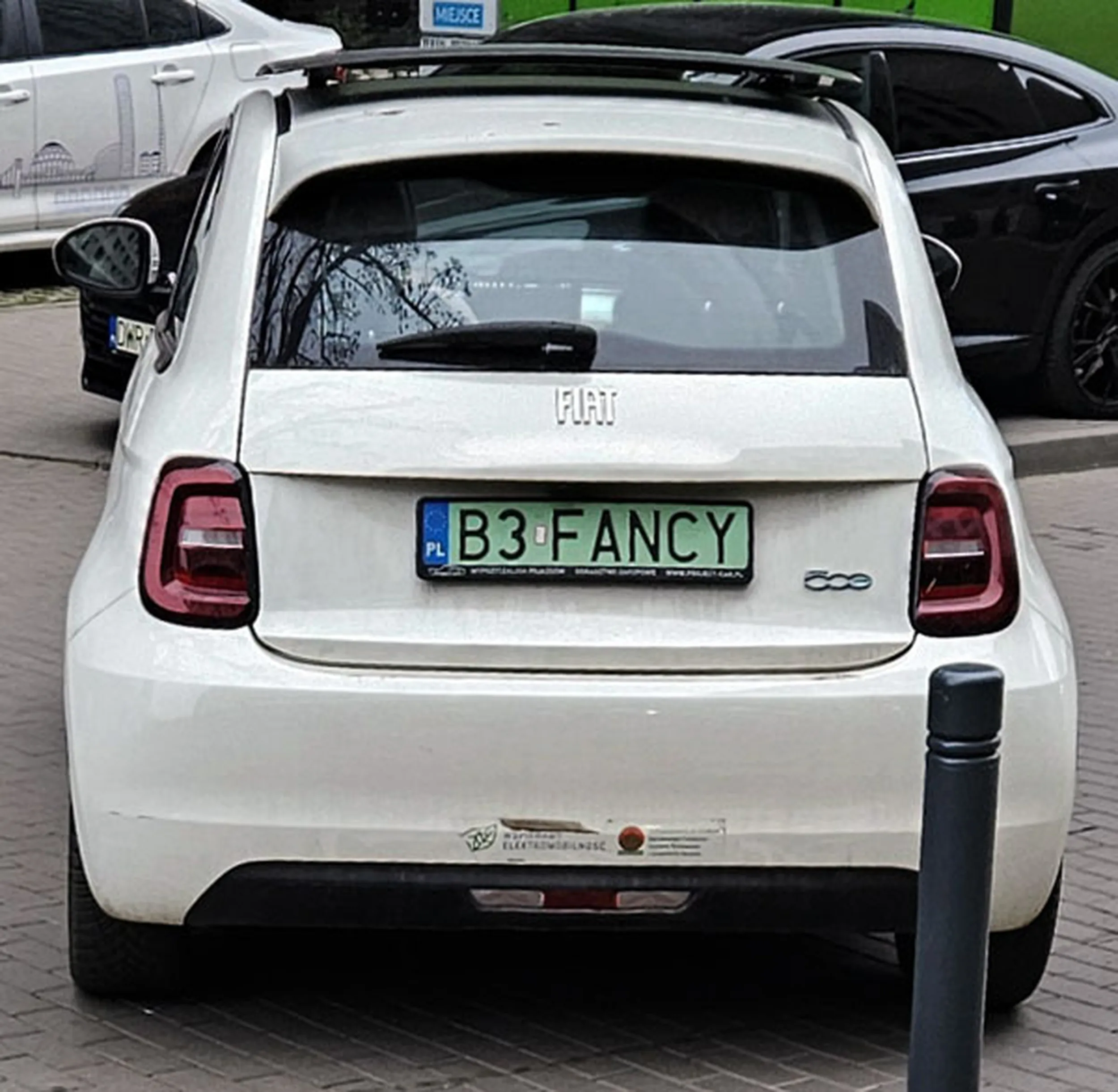 Fajny numer, blacha B3 FANCY