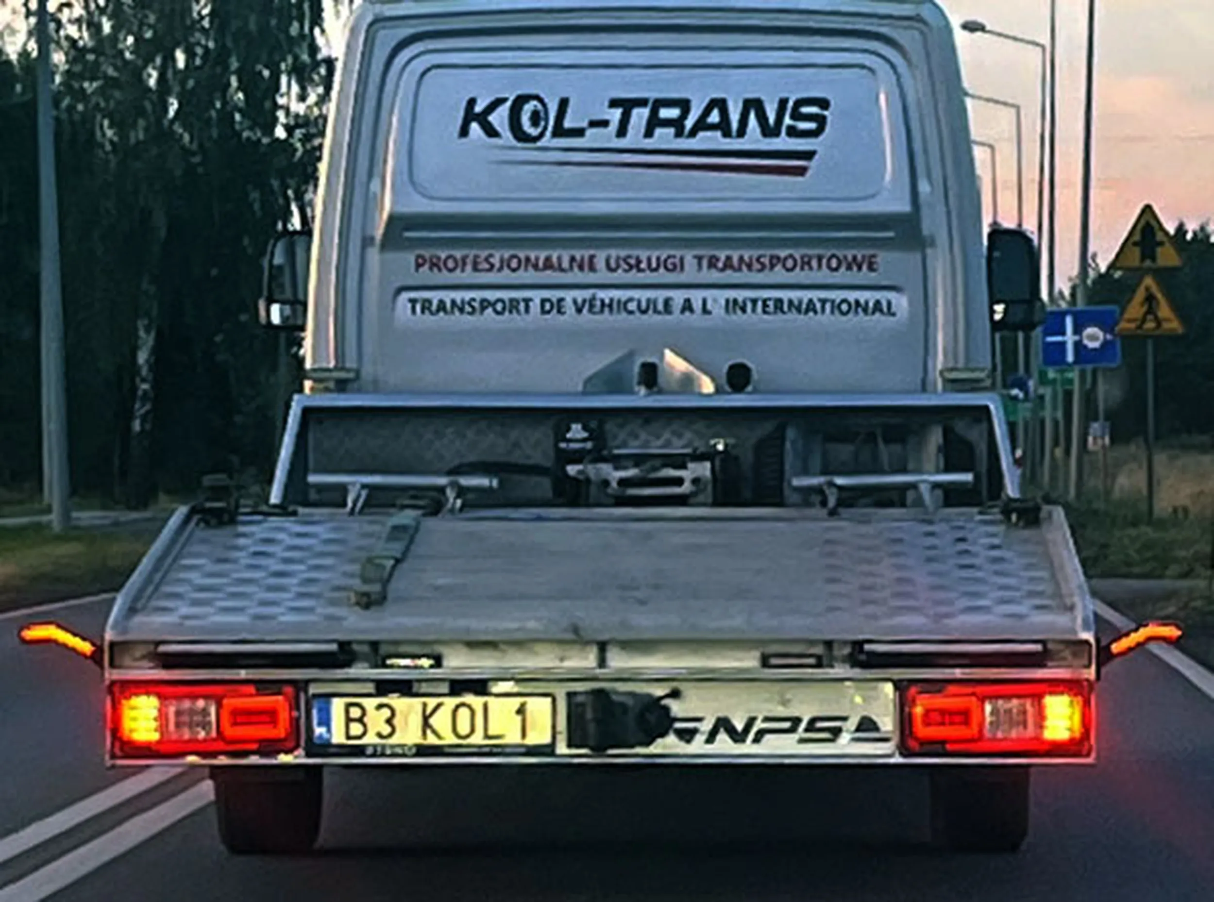 Fajny numer, blacha B3 KOL1