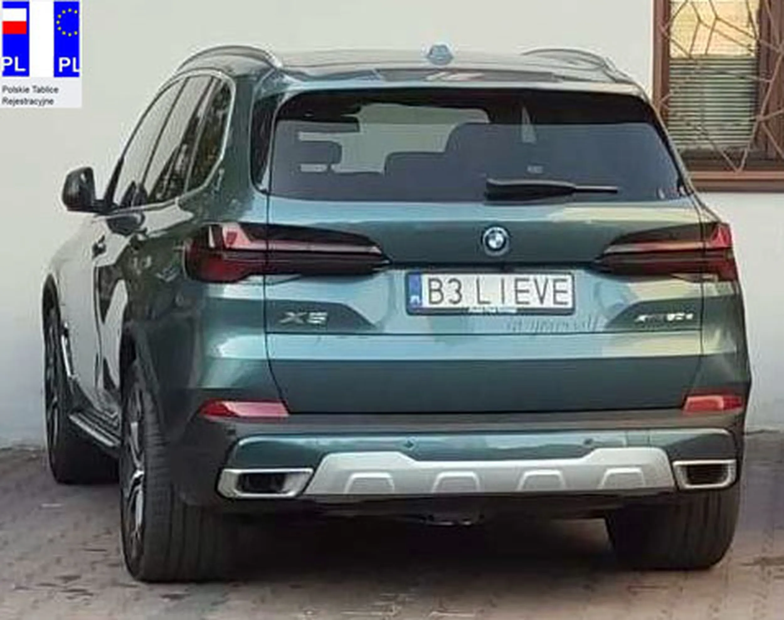 Fajny numer, blacha B3 LIEVE