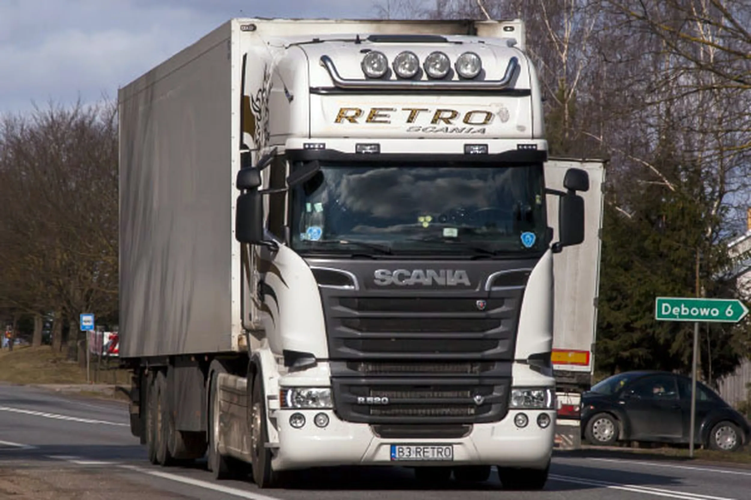 Fajny numer, blacha B3 RETRO