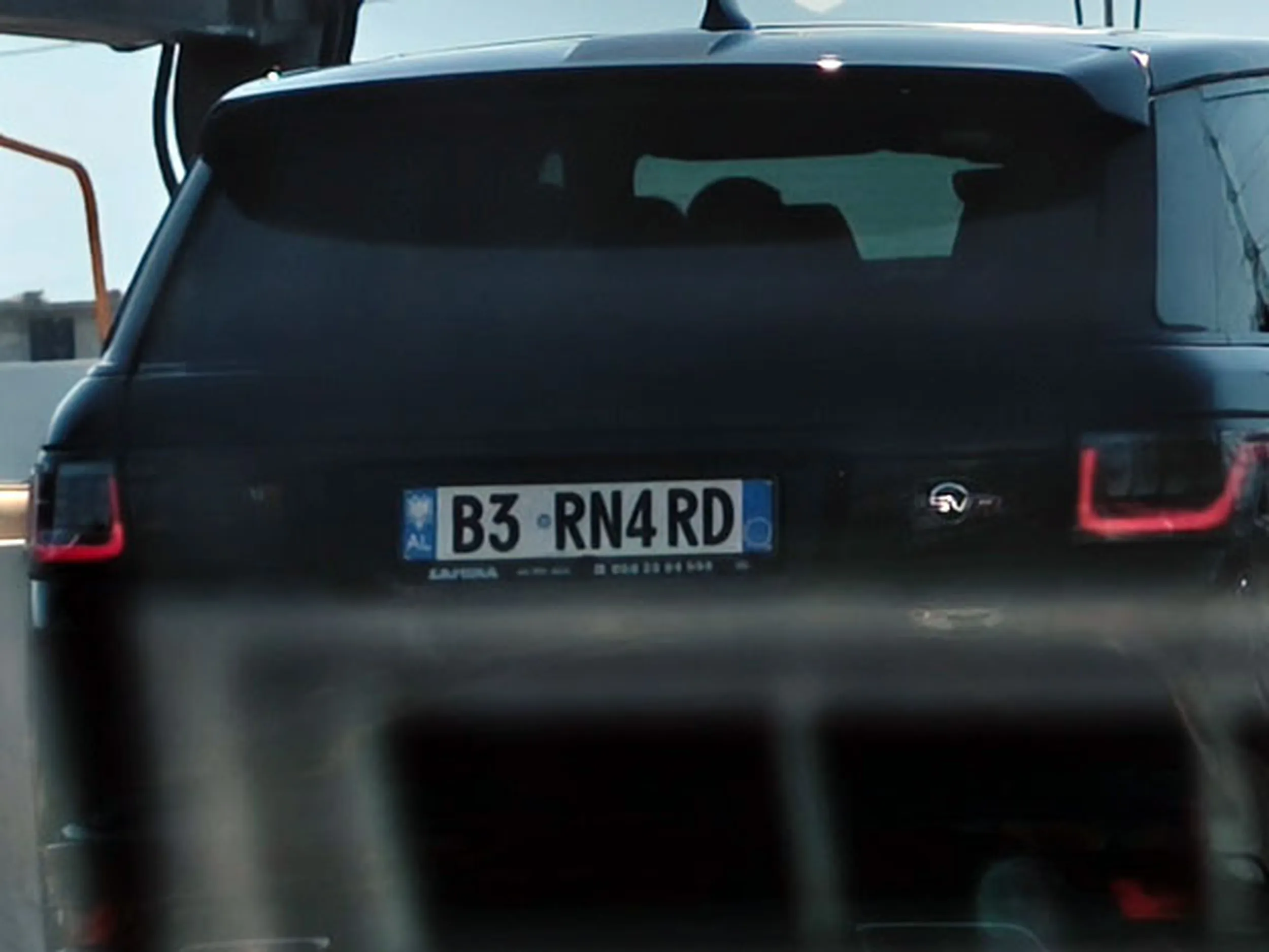 Fajny numer, blacha B3 RN4RD