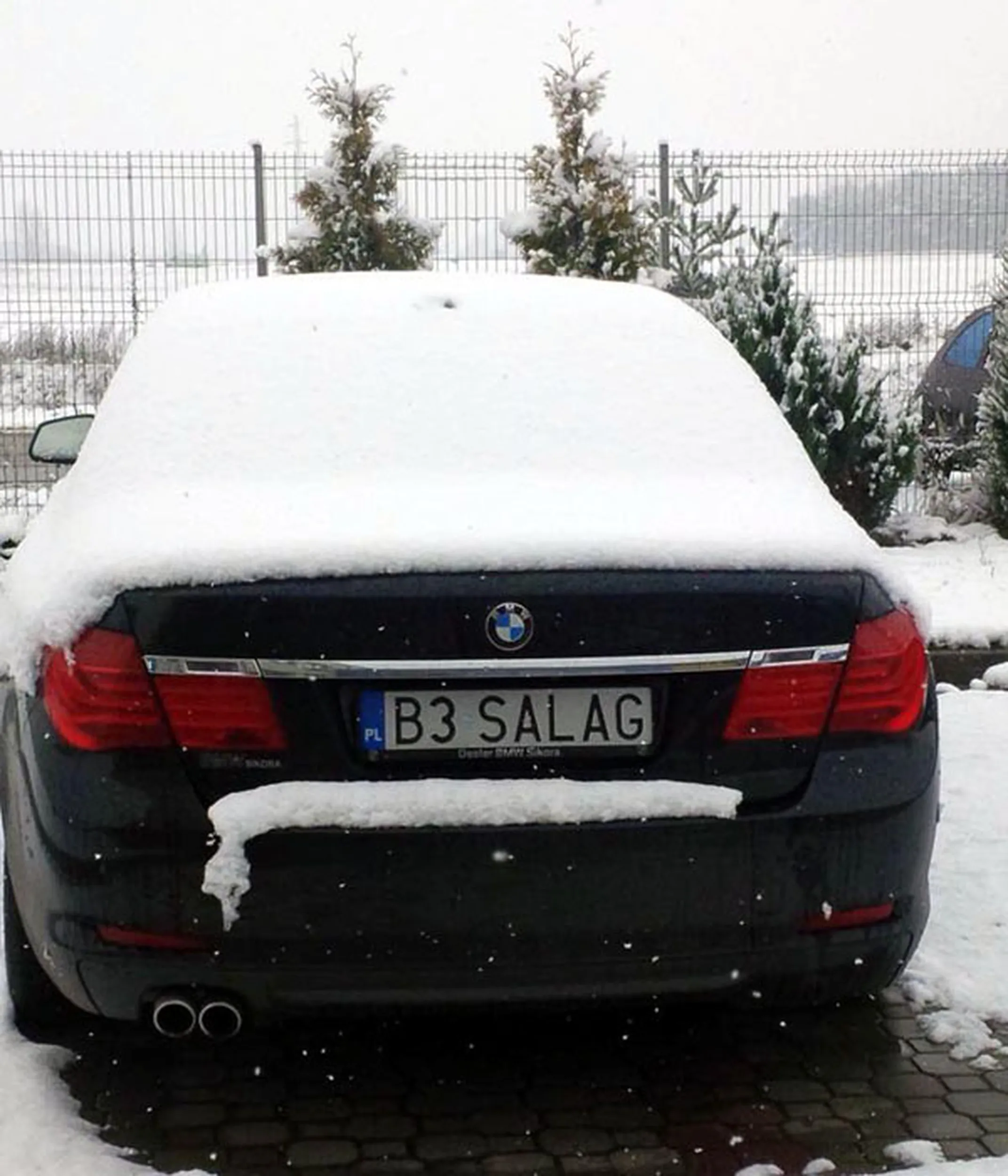 Fajny numer, blacha B3 SALAG