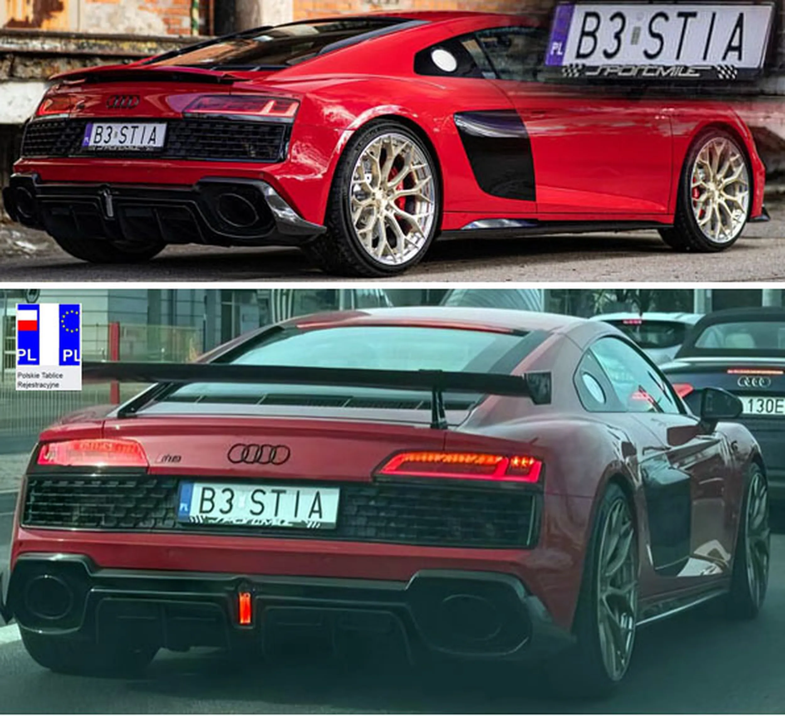 Fajny numer, blacha B3 STIA