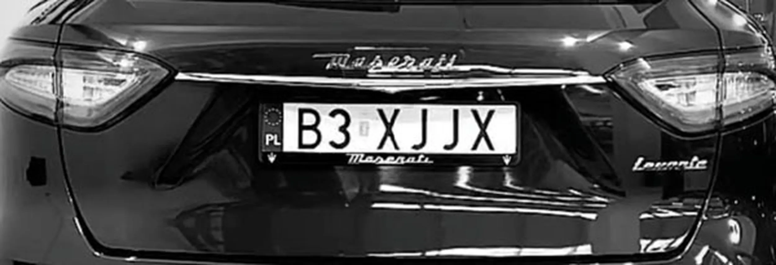 Fajny numer, blacha B3 XJJX